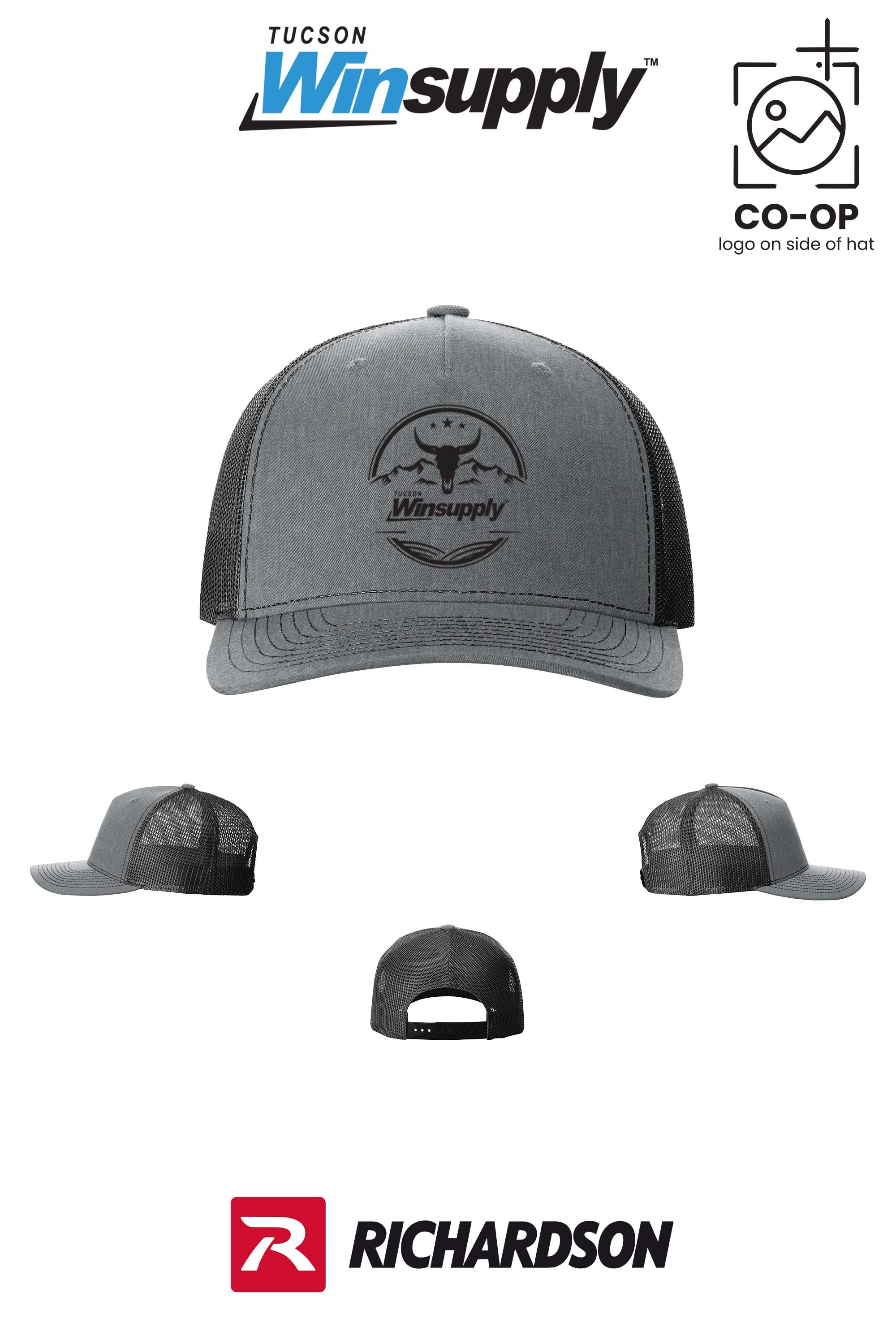 Richardson 112FP Five-Panel Trucker - Winsupply Tucson AZ