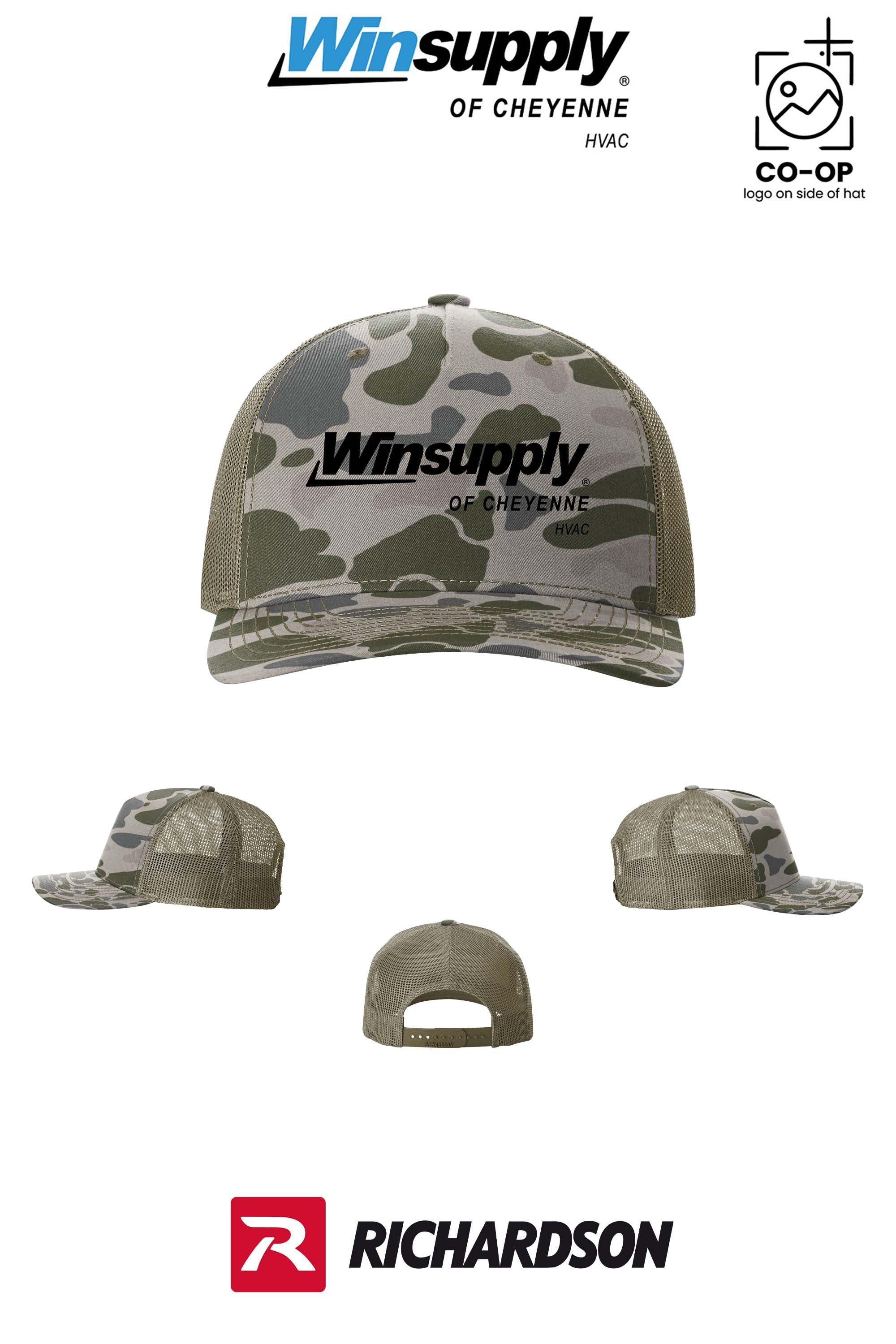 Richardson 112PFP Printed Five-Panel Trucker - Winsupply of Cheyenne