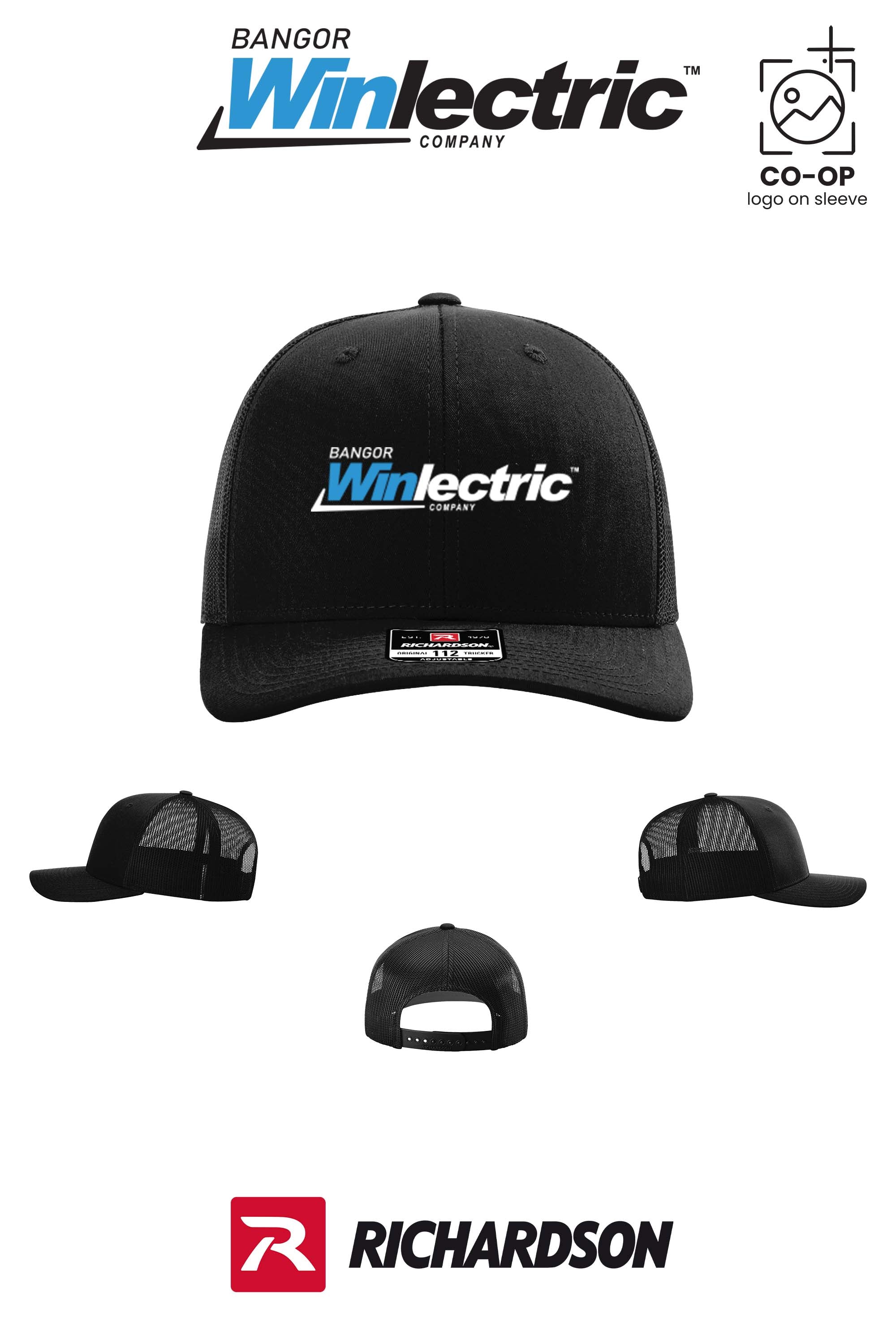 Richardson 112 Trucker Cap - Winlectric Bangor