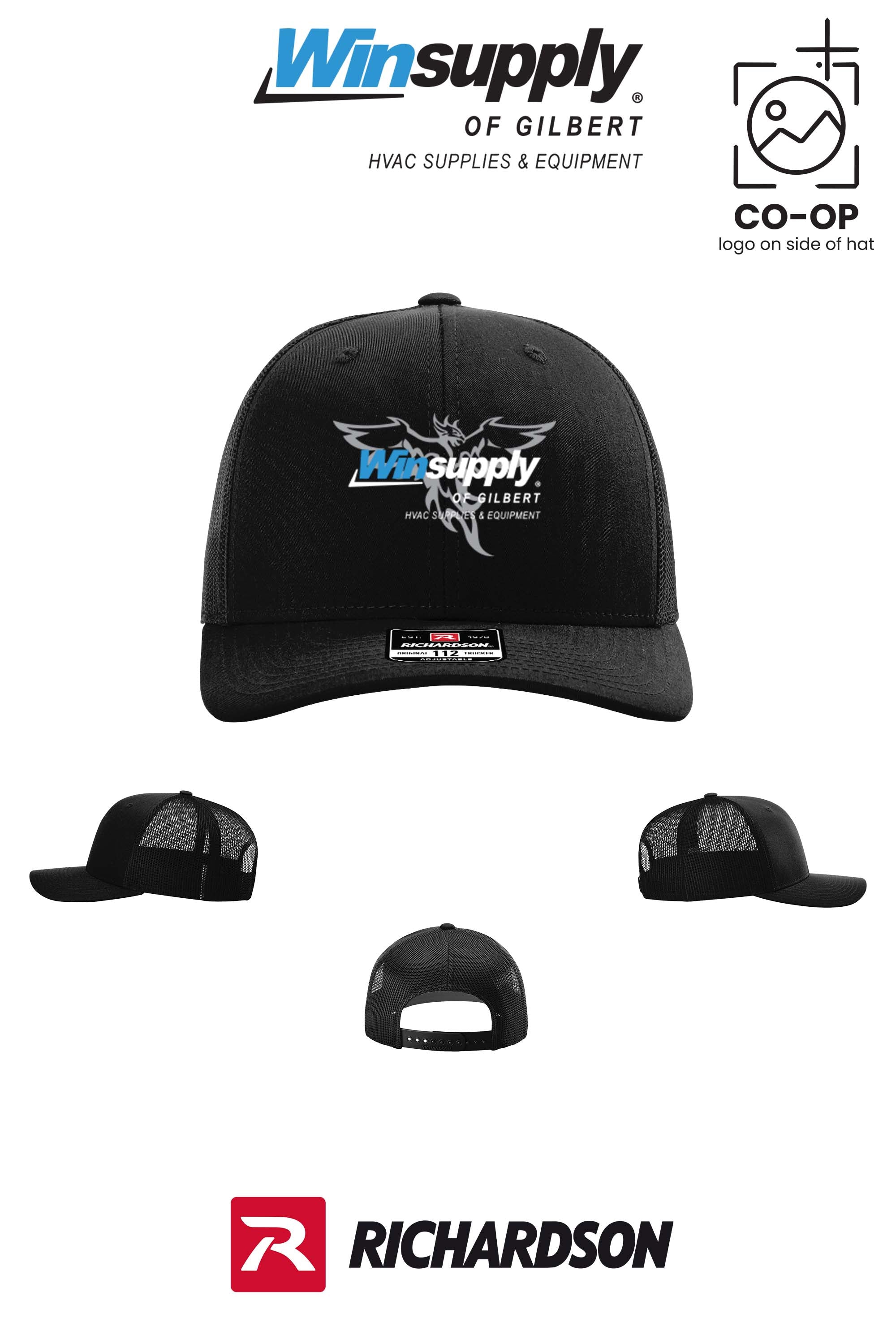 Richardson 112 Trucker Cap - Winsupply of Gilbert