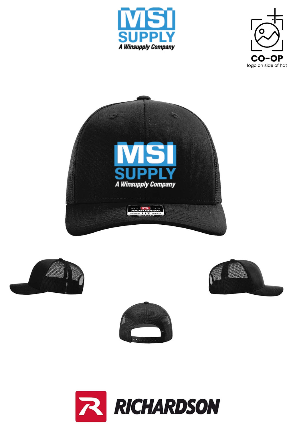 Richardson 112 Trucker Cap - MSI Supply Houston