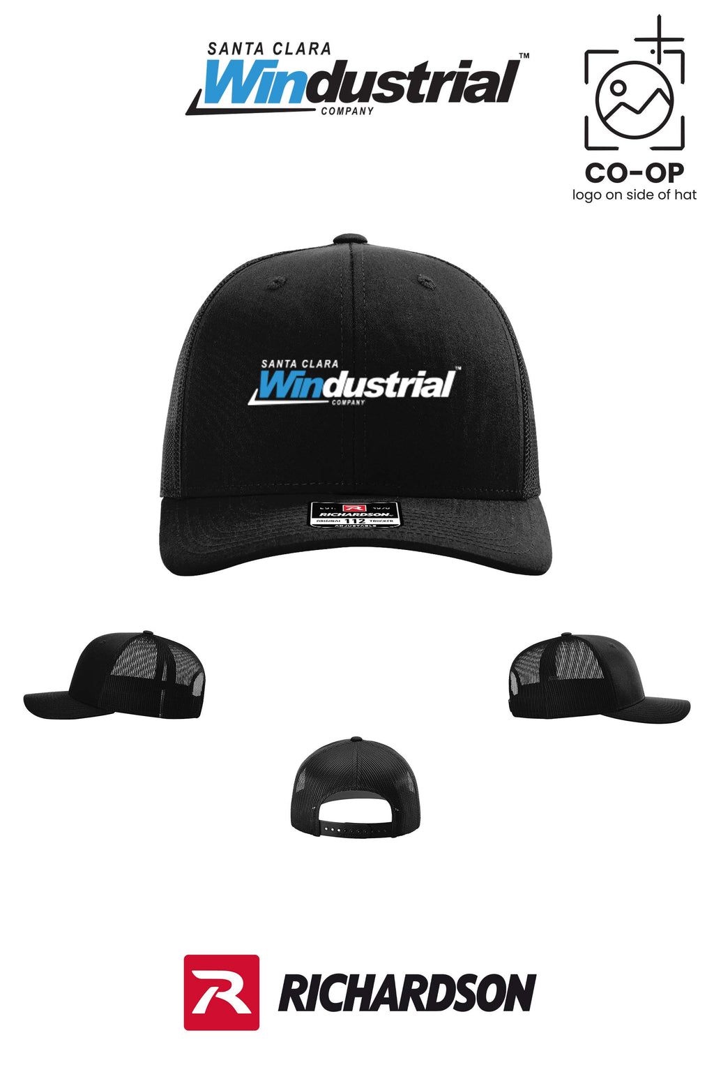 Richardson 112 Trucker Cap - Santa Clara Windustrial