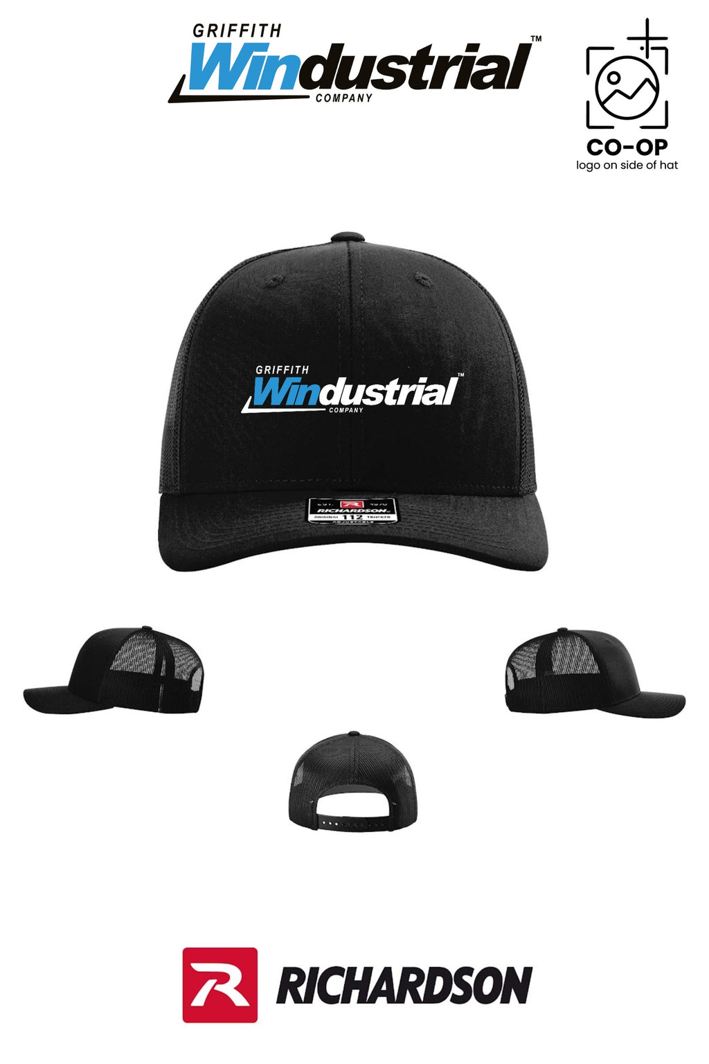 Richardson 112 Trucker Cap - Griffith Windustrial