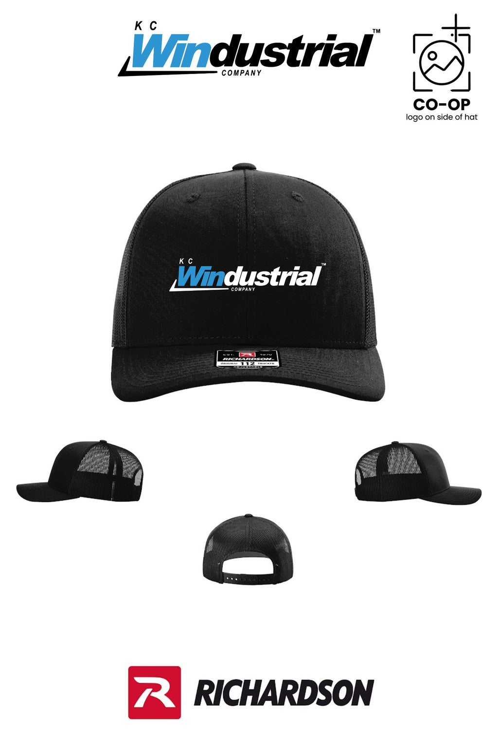 Richardson 112 Trucker Cap - KC Windustrial