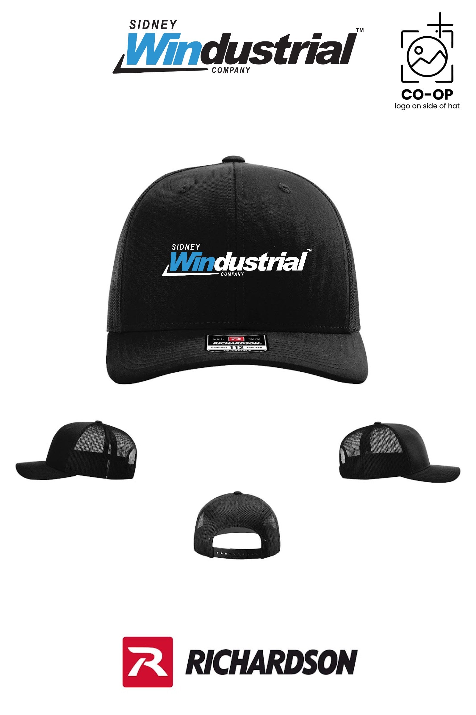 Richardson 112 Trucker Cap - Sidney Windustrial