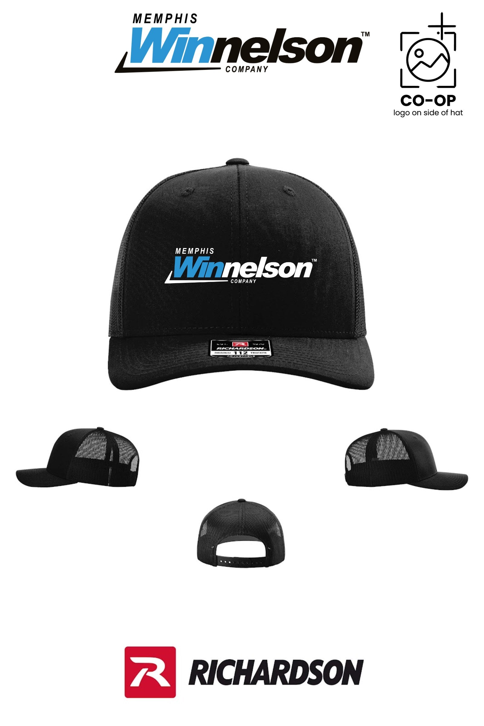 Richardson 112 Trucker Cap - Memphis Winnelson