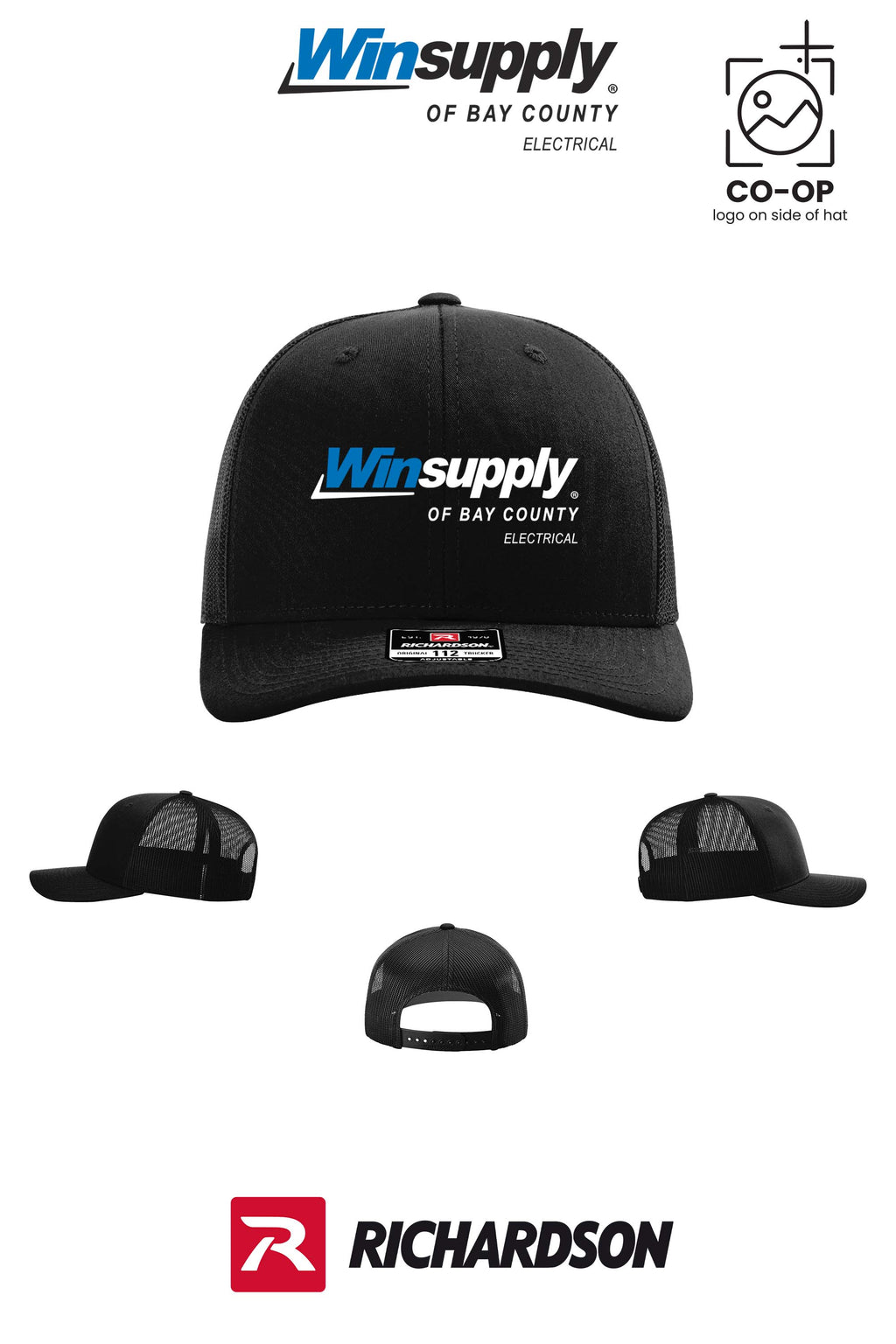 Richardson 112 Trucker Cap - Winsupply Bay County FL