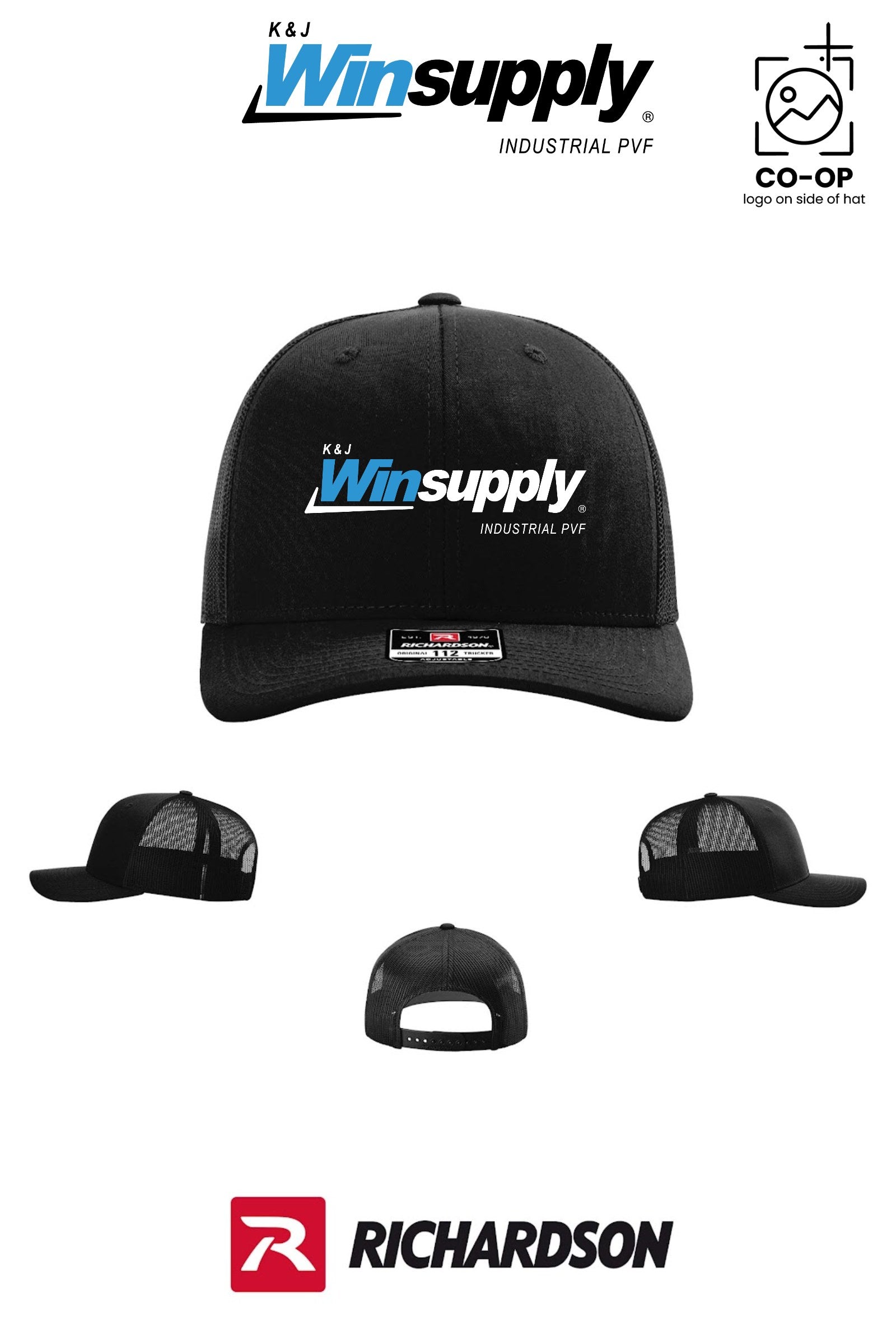 Richardson 112 Trucker Cap - K & J Winsupply, Industrial PVF