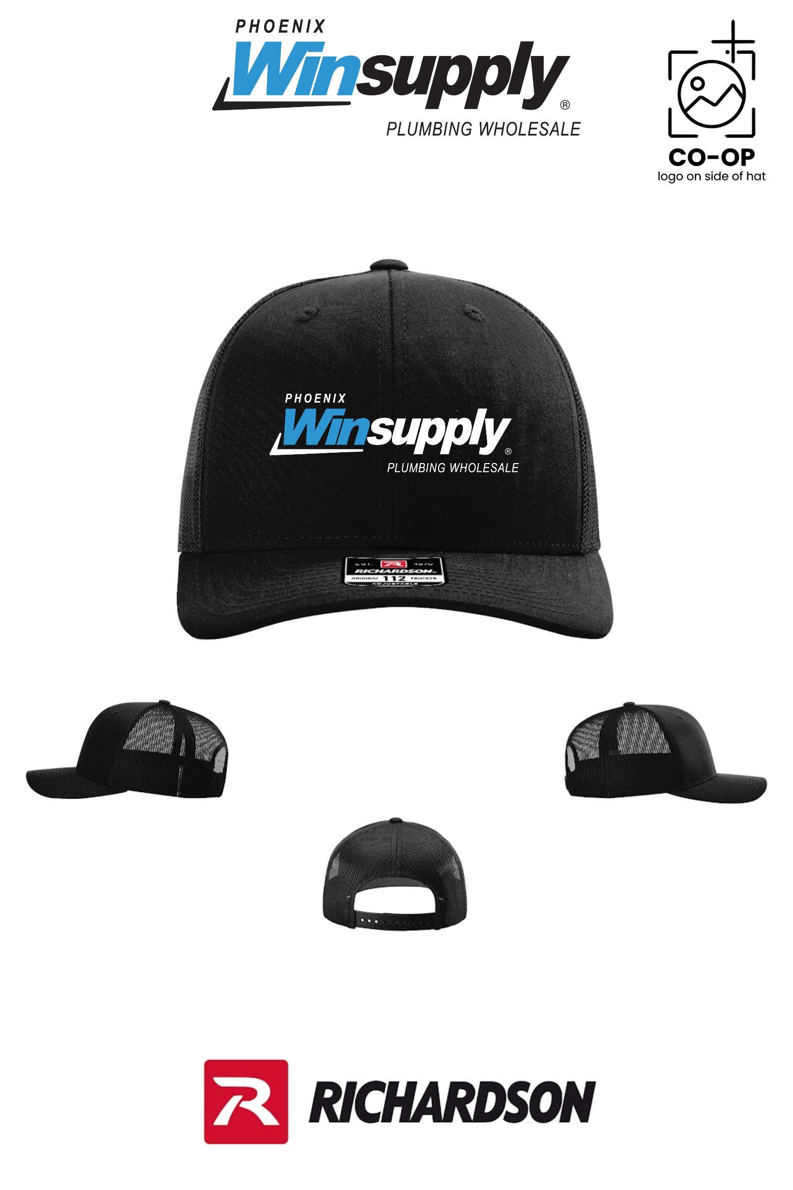 Richardson 112 Trucker Cap - Phoenix Winsupply
