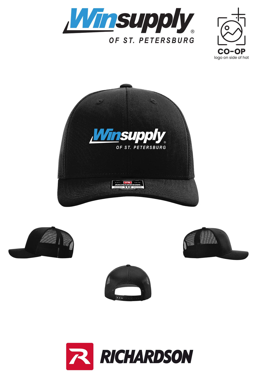 Richardson 112 Trucker Cap - Winsupply of St. Petersburg