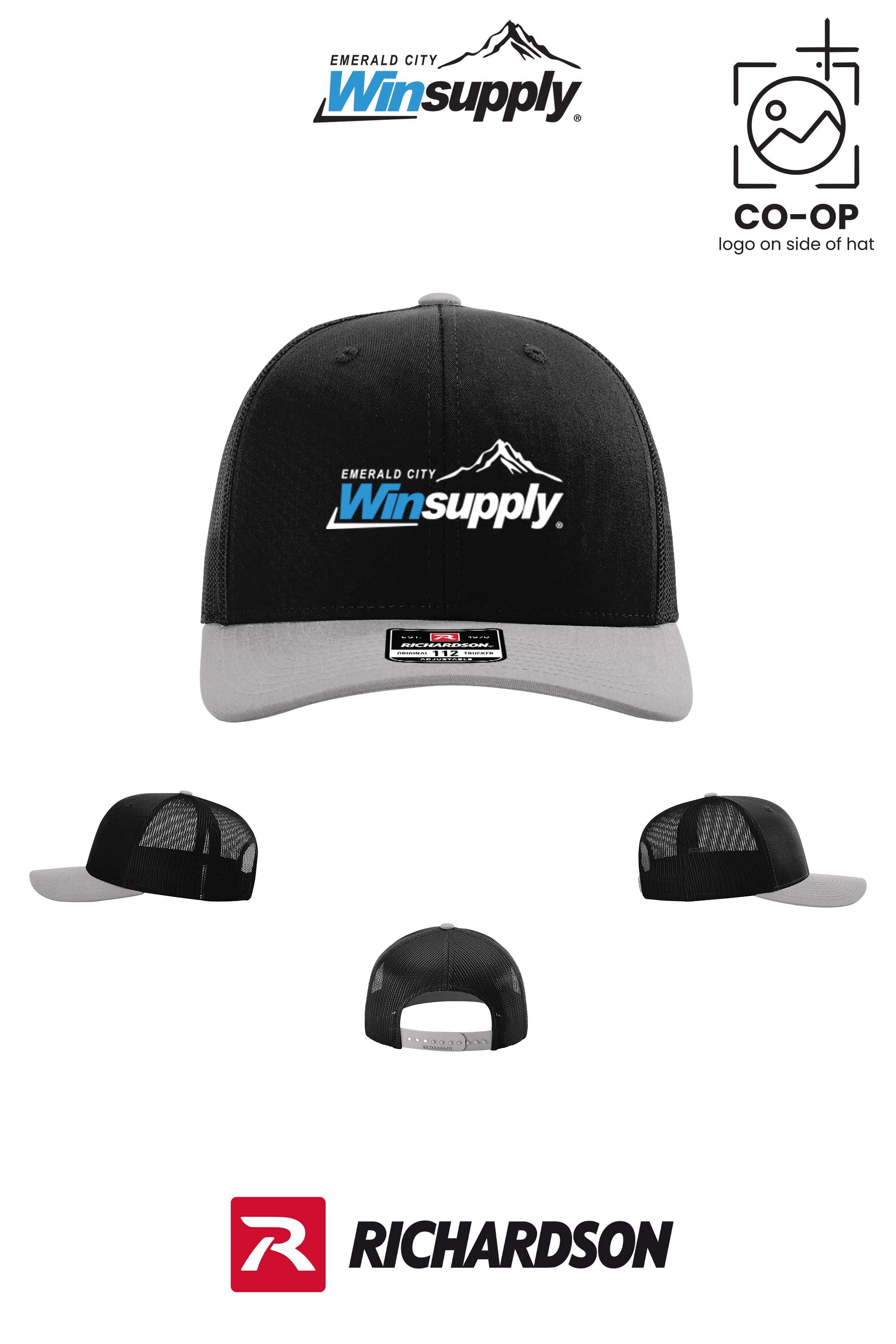 Richardson 112 Trucker Cap - Winsupply Emerald City