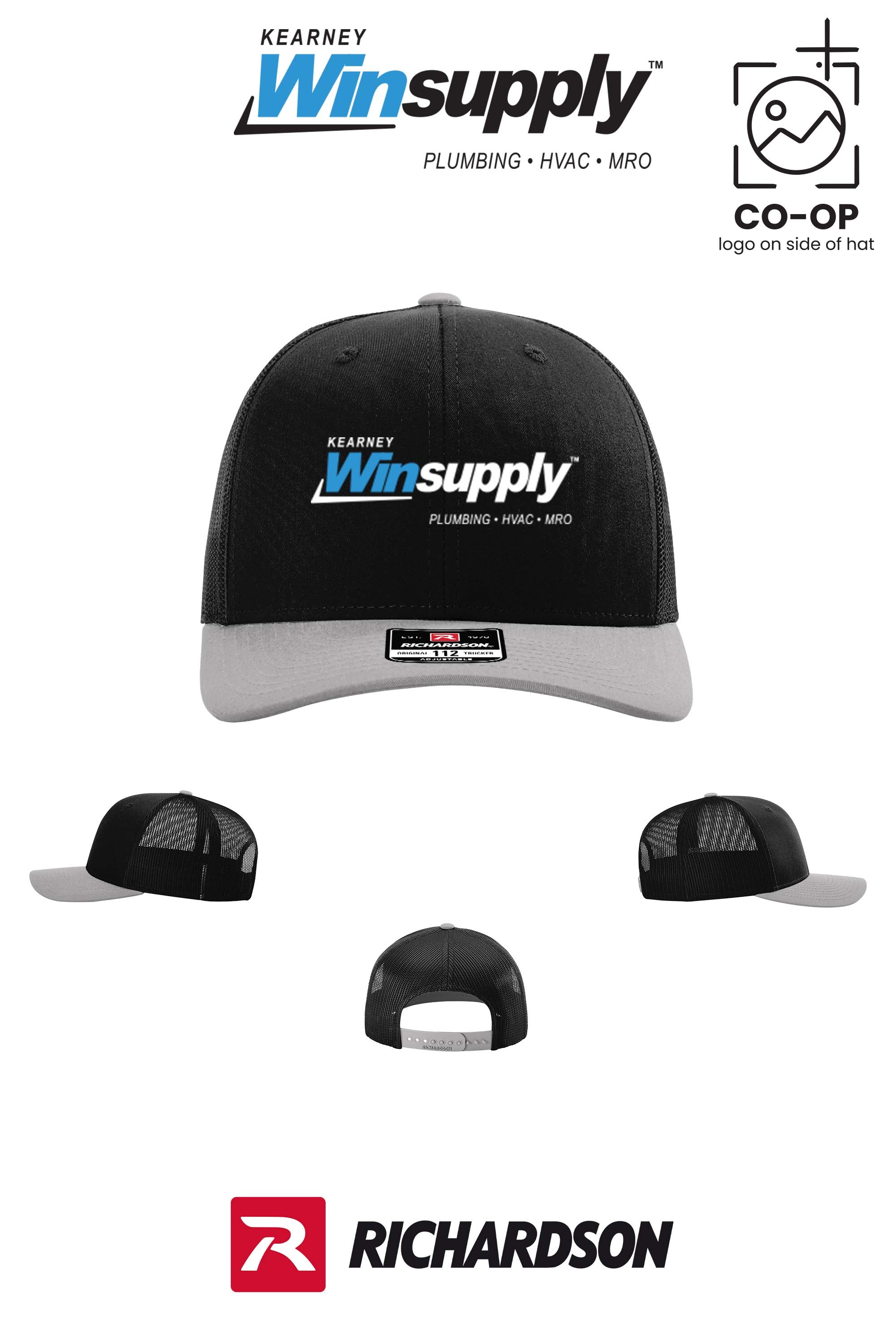 Richardson 112 Trucker Cap - Kearney Winsupply