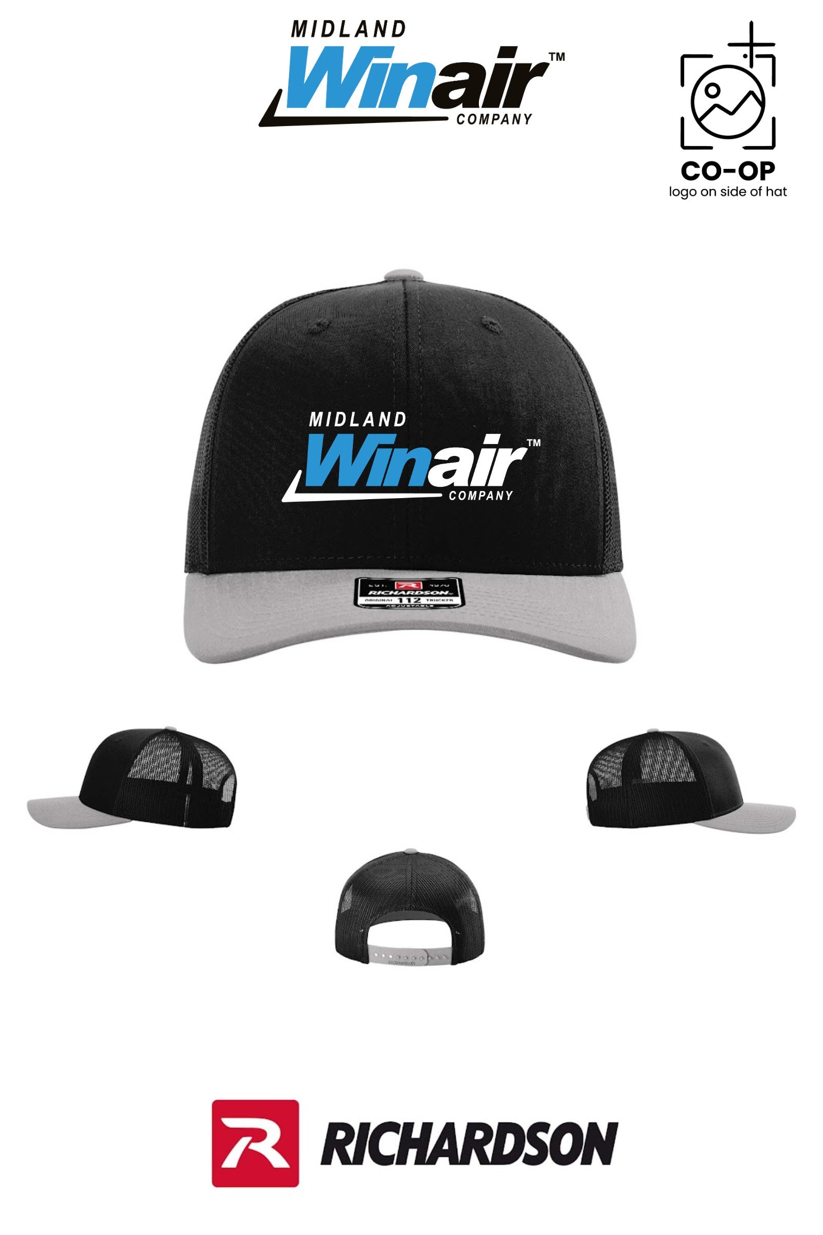 Richardson 112 Trucker Cap - Midland Winair