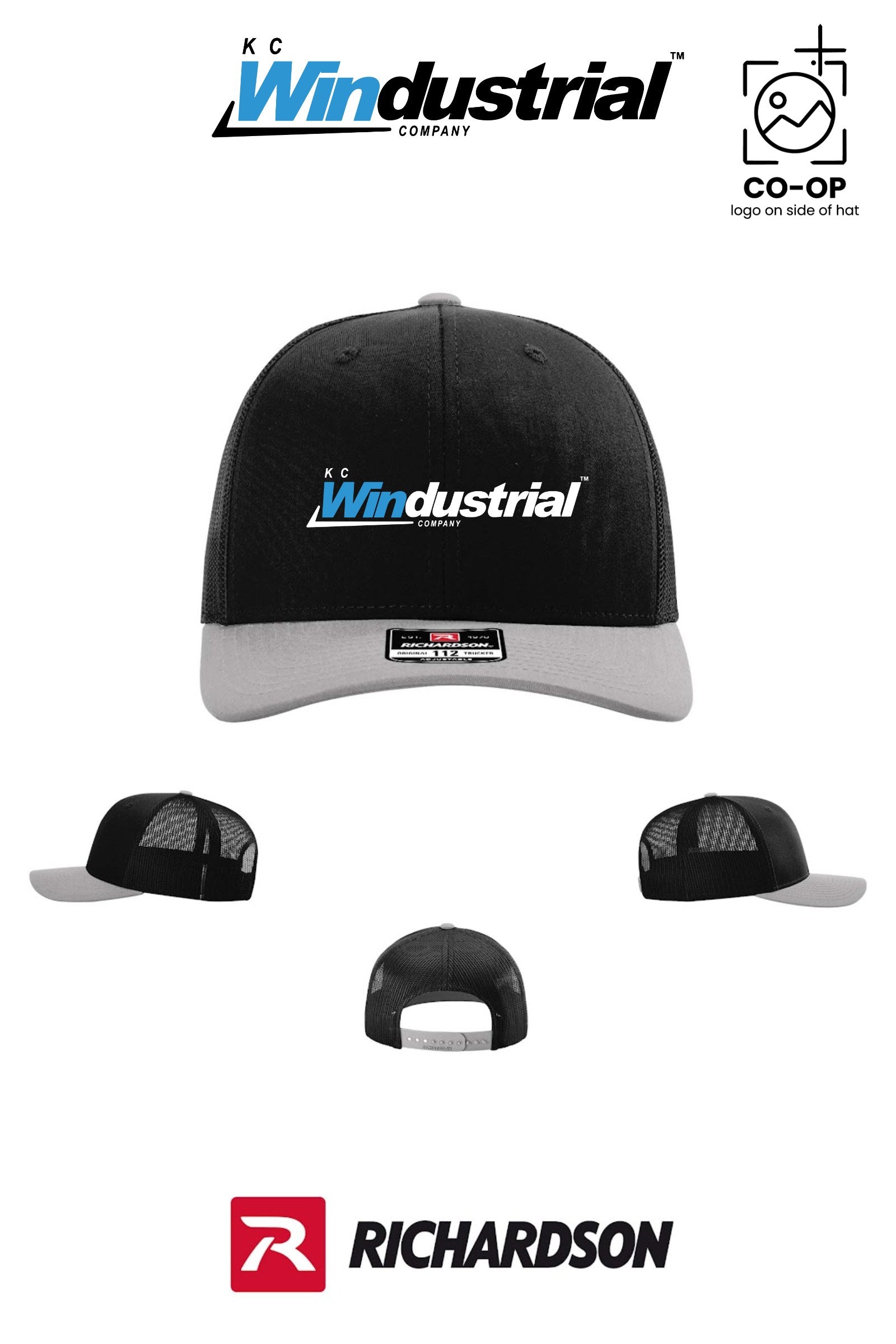 Richardson 112 Trucker Cap - KC Windustrial