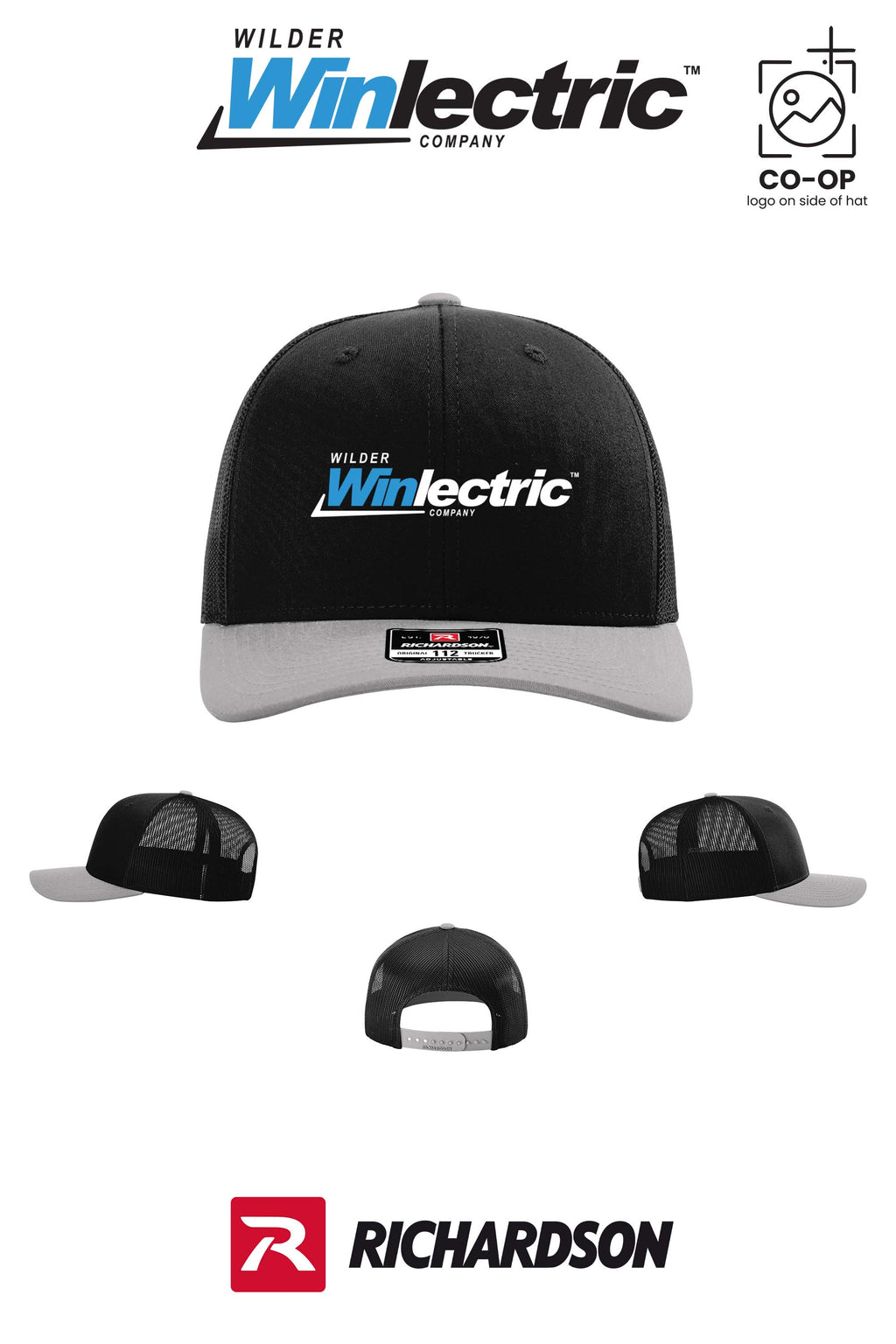 Richardson 112 Trucker Cap - Wilder Winlectric