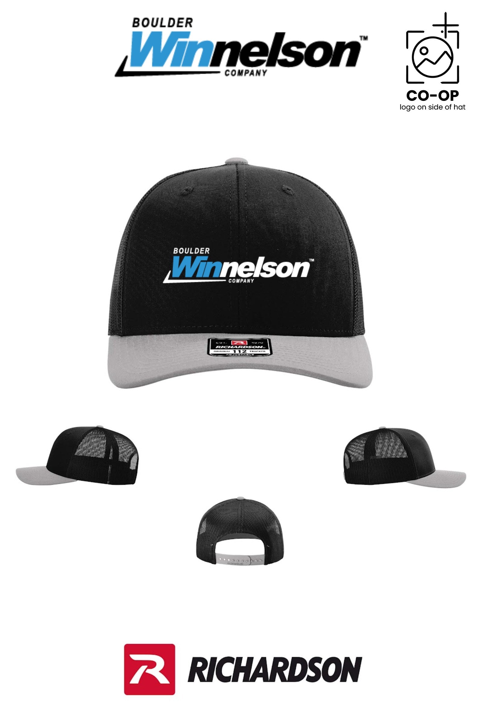 Richardson 112 Trucker Cap - Boulder Winnelson