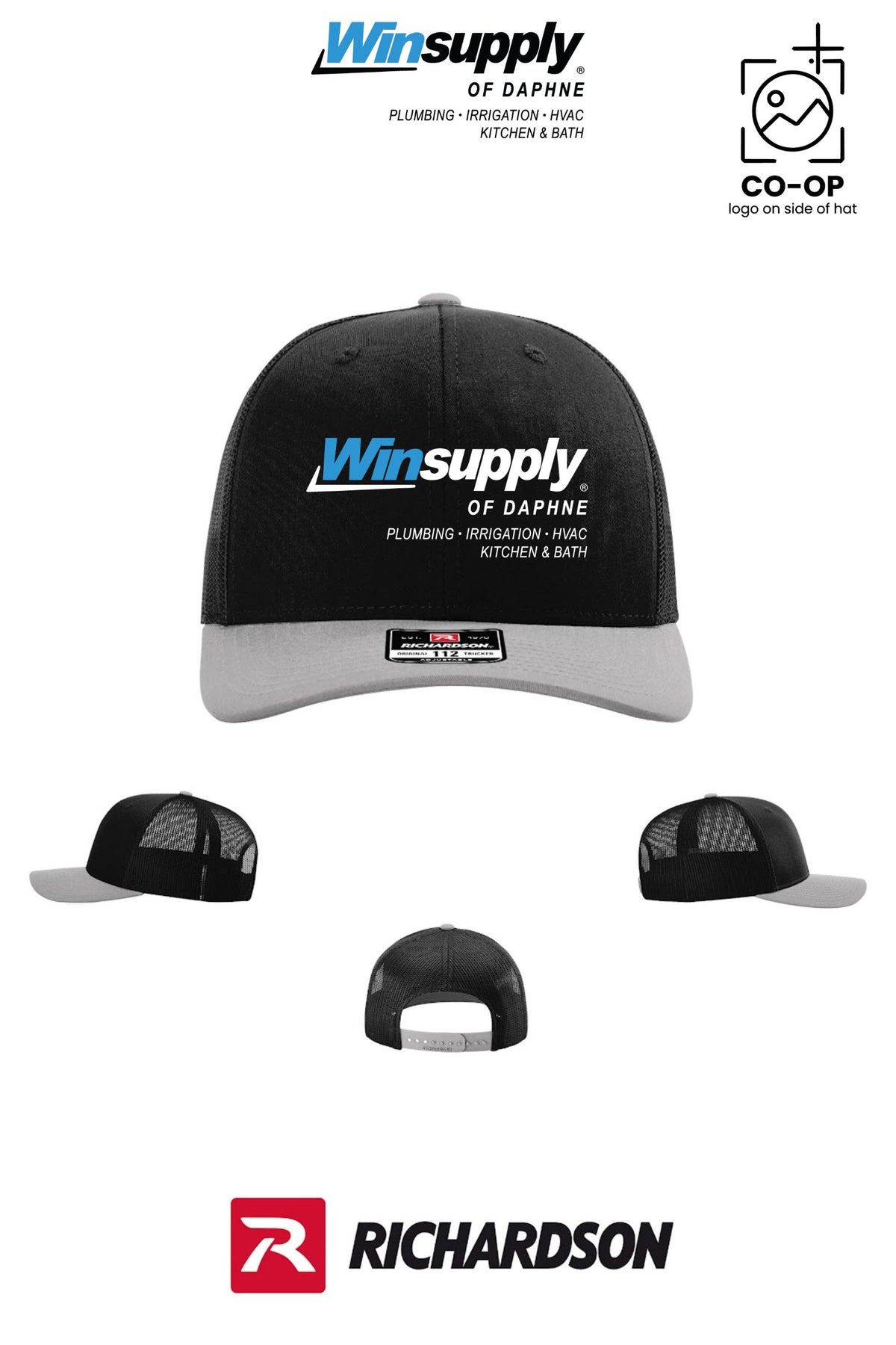 Richardson 112 Trucker Cap - Winsupply of Daphne