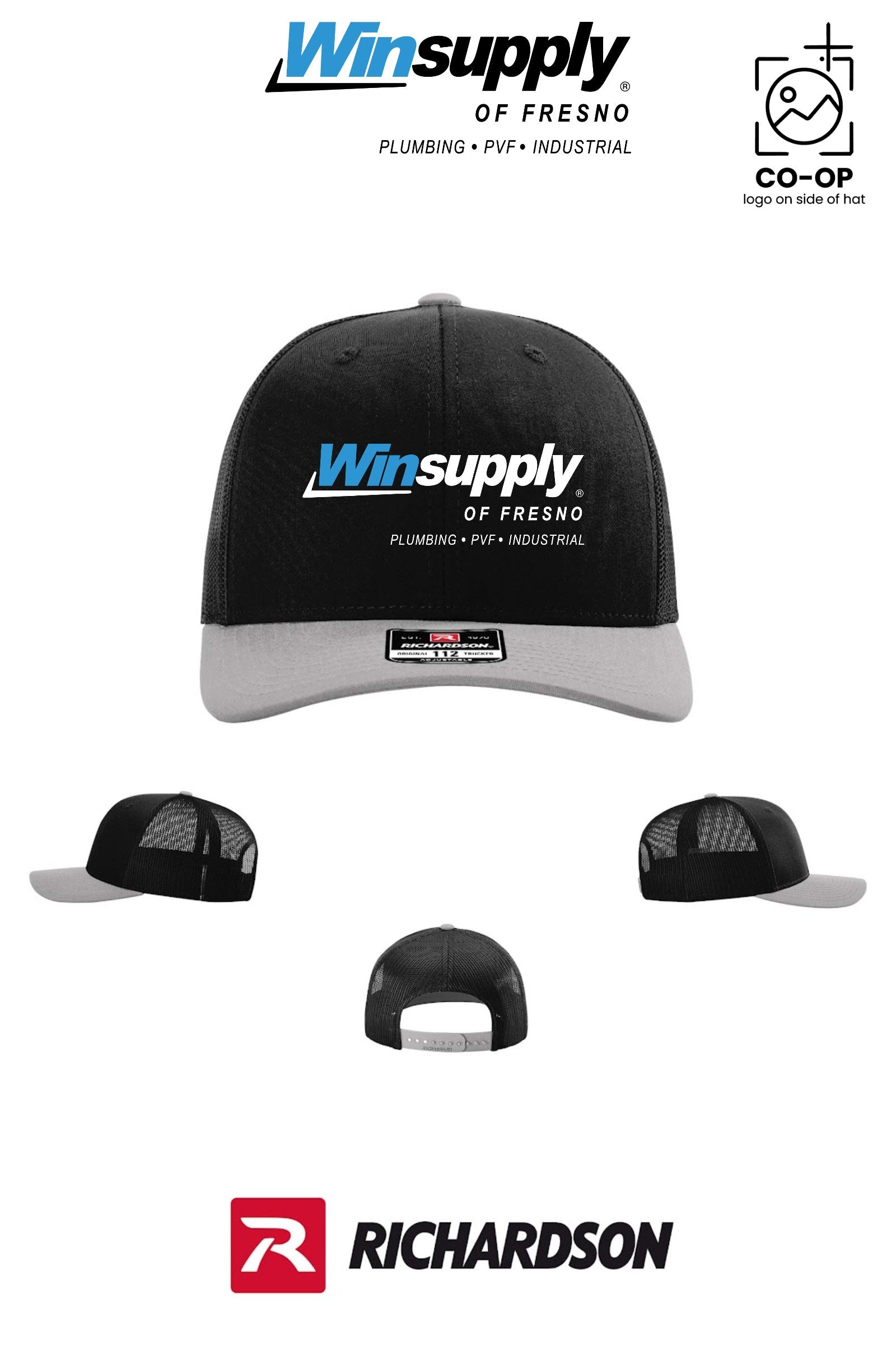 Richardson 112 Trucker Cap - Winsupply Fresno County