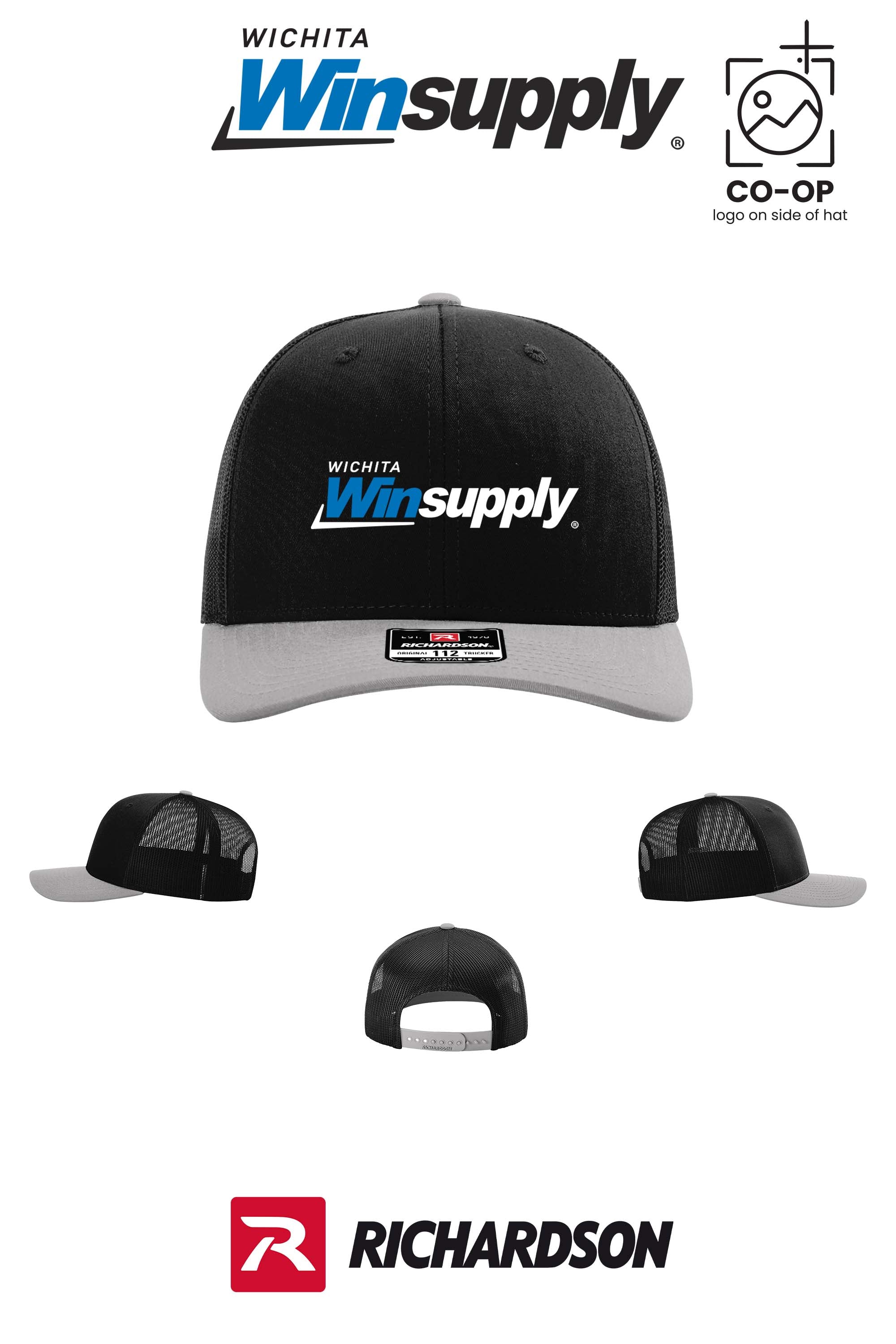 Richardson 112 Trucker Cap - Wichita Winsupply