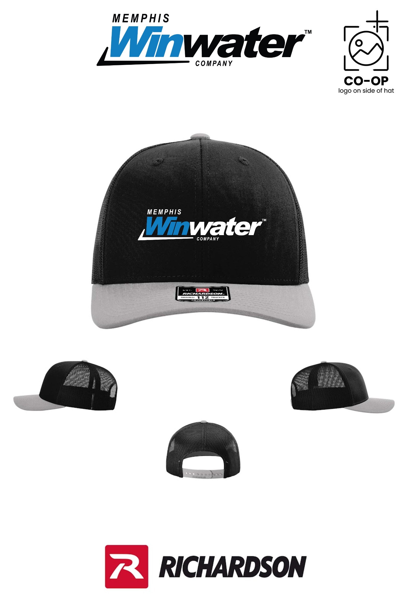 Richardson 112 Trucker Cap - Memphis Winwater