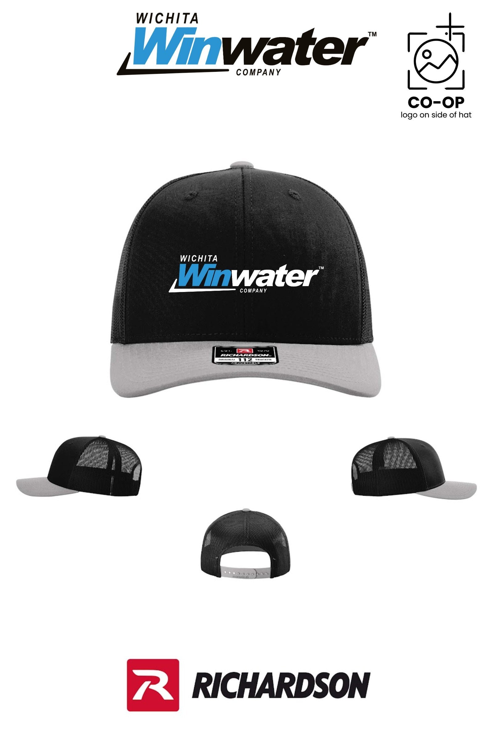 Richardson 112 Trucker Cap - Wichita Winwater