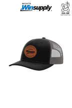 Richardson 112 Trucker Cap "Professional Service" Faux Leather Patch - Wichita Winsupply