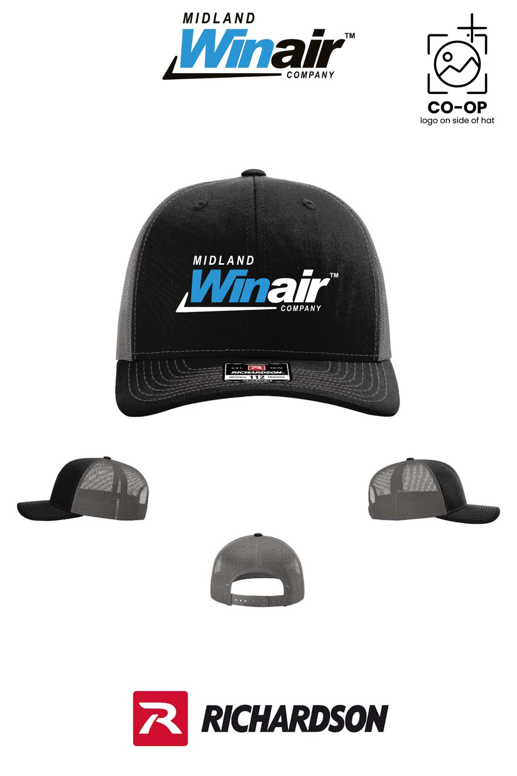 Richardson 112 Trucker Cap - Midland Winair