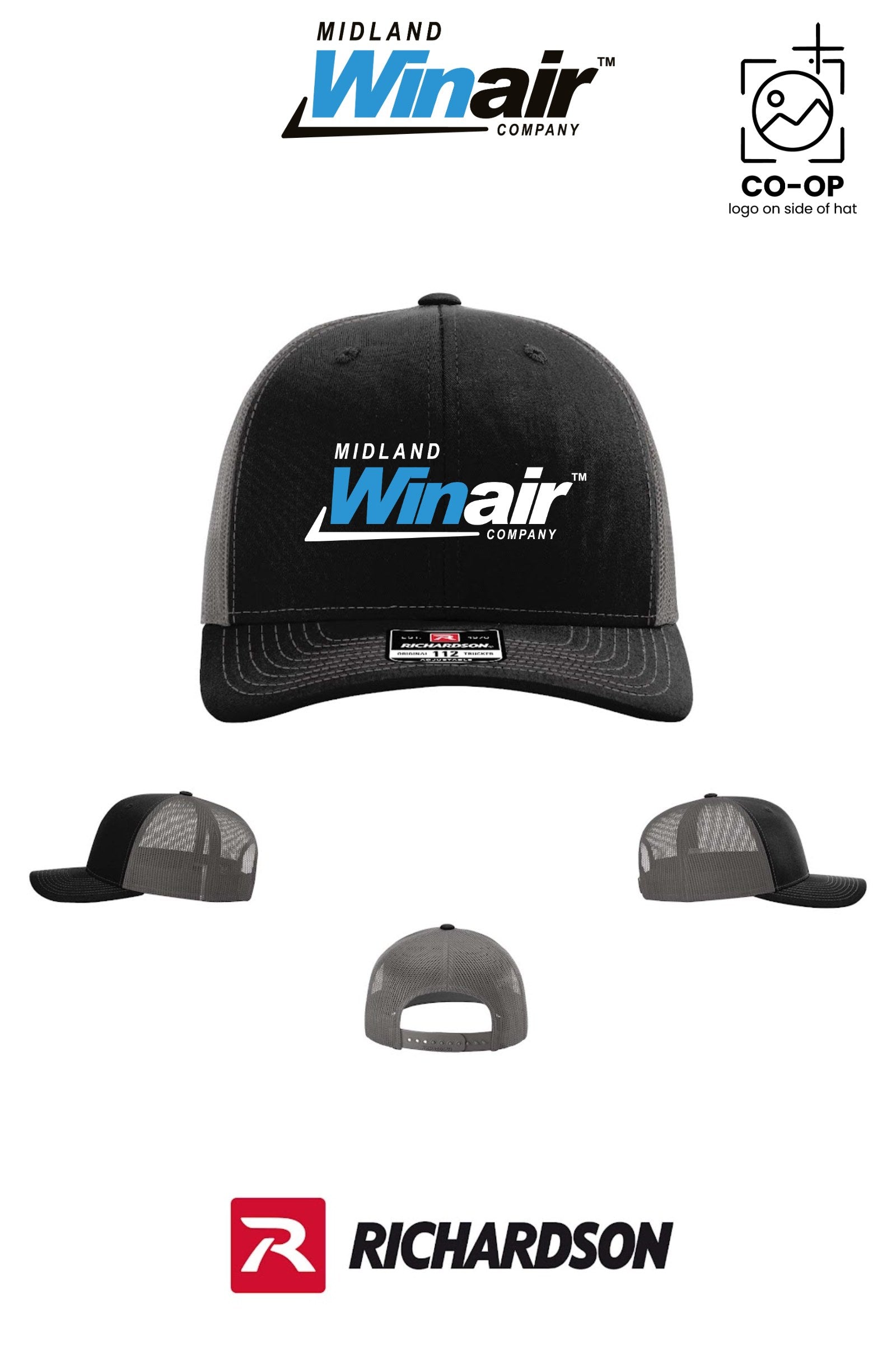 Richardson 112 Trucker Cap - Midland Winair