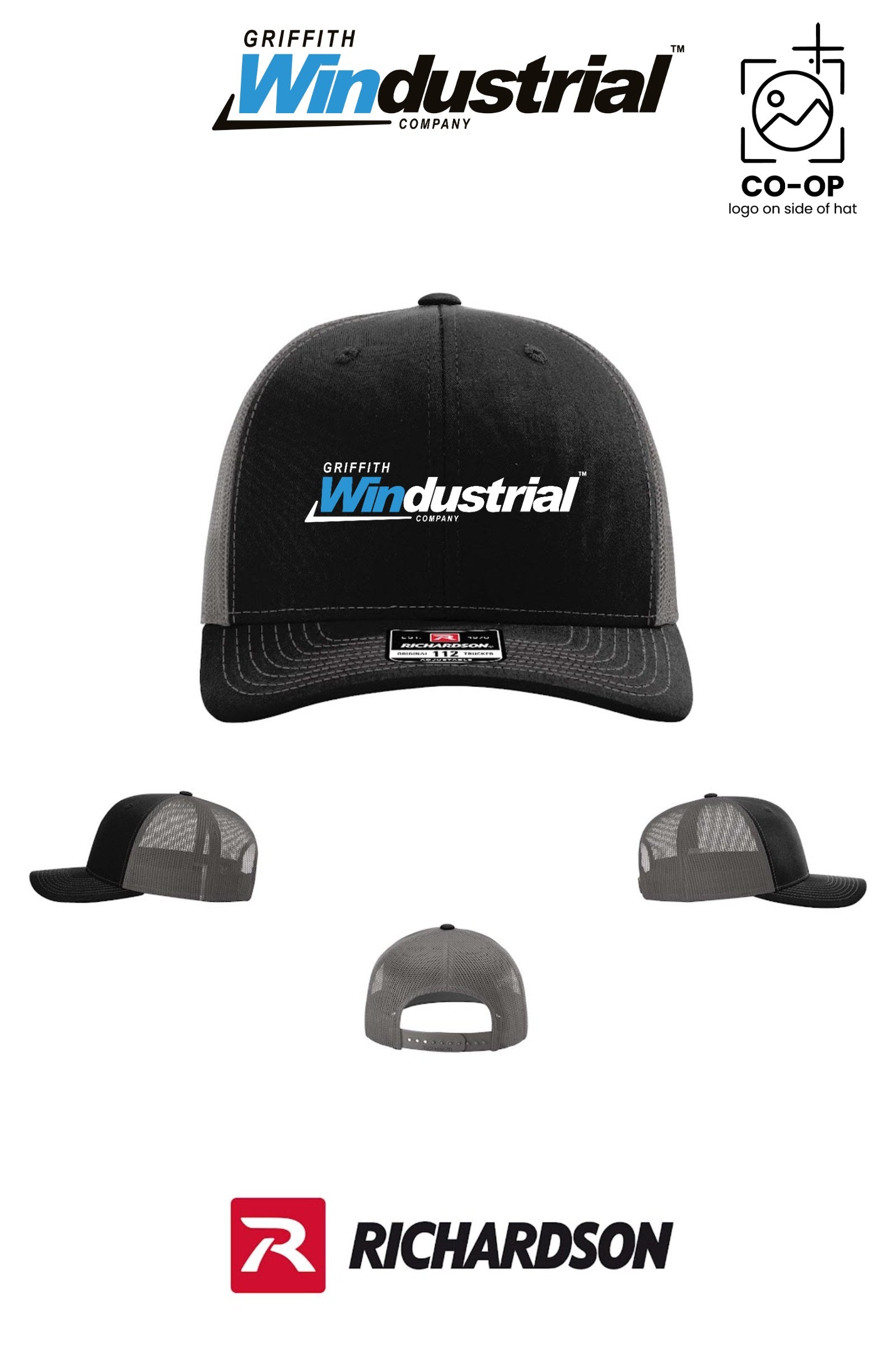 Richardson 112 Trucker Cap - Griffith Windustrial