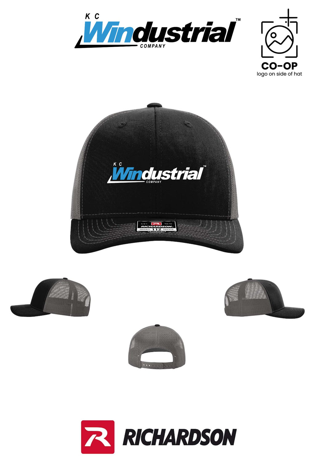 Richardson 112 Trucker Cap - KC Windustrial