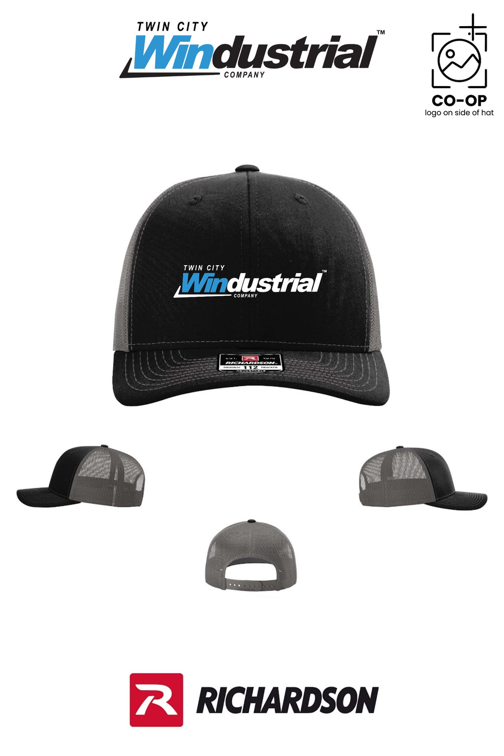 Richardson 112 Trucker Cap - Twin City Windustrial