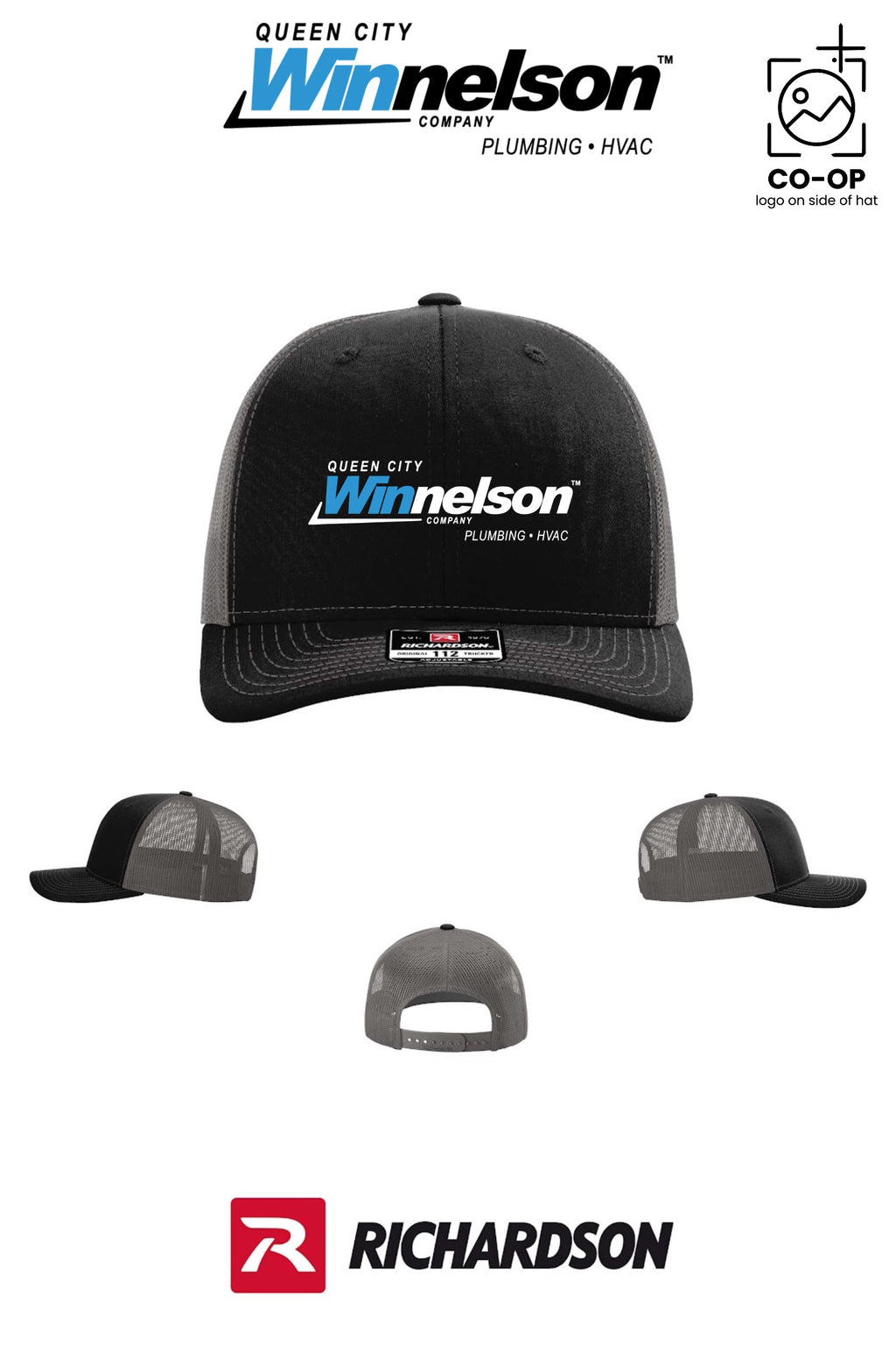 Richardson 112 Trucker Cap - Queen City Winnelson