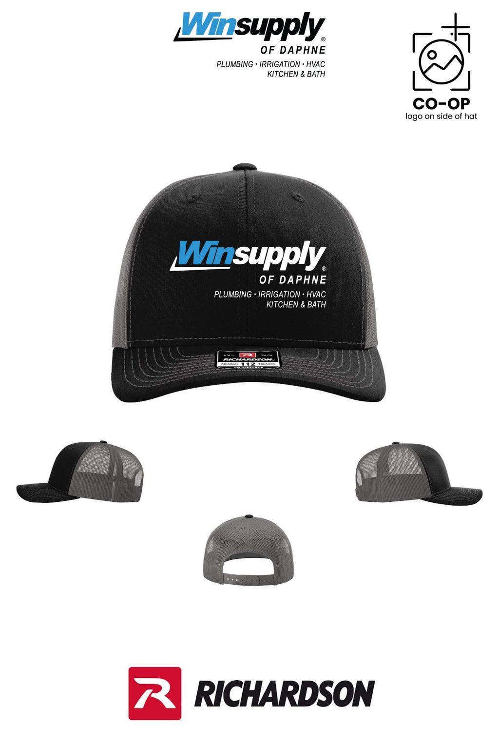 Richardson 112 Trucker Cap - Winsupply of Daphne