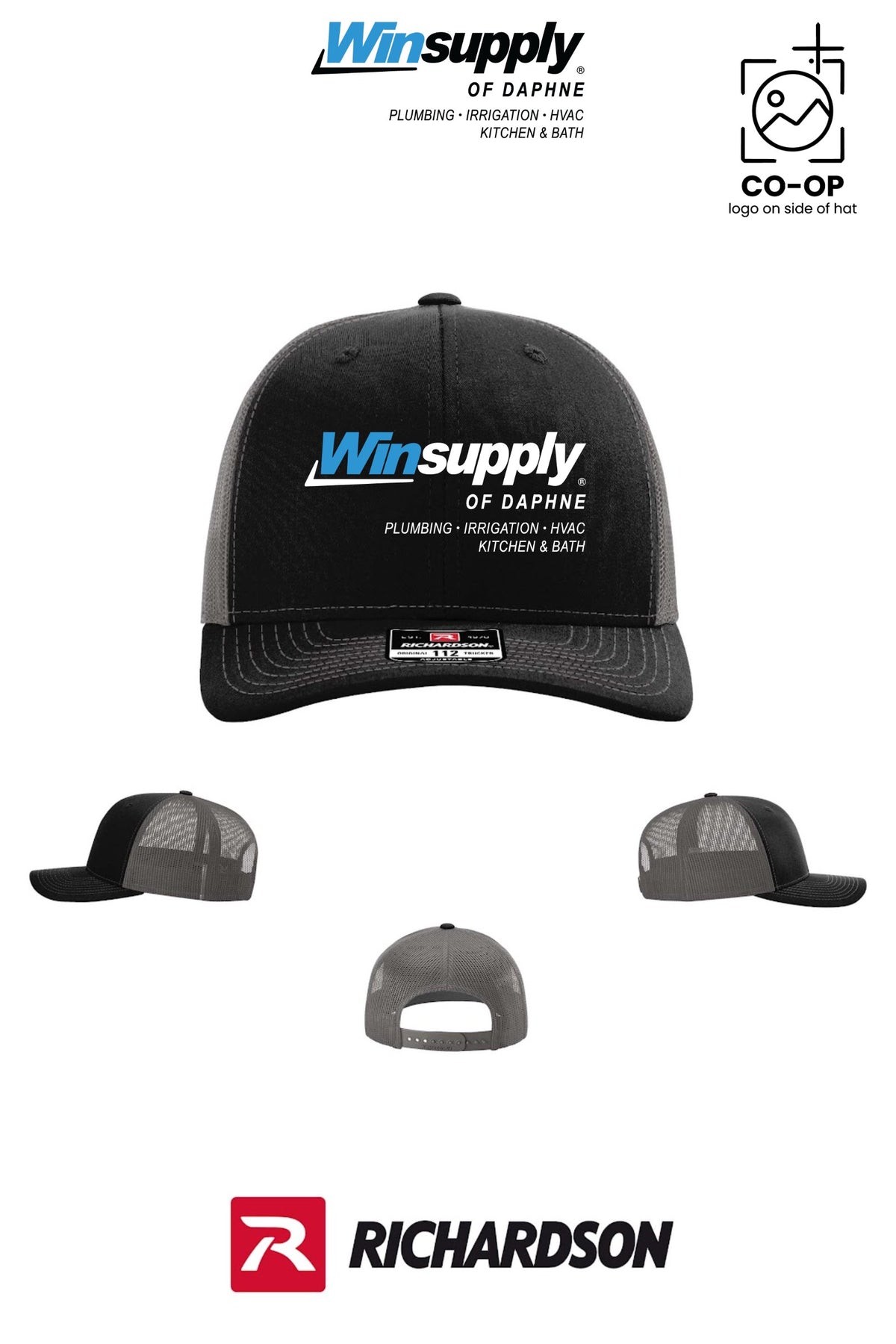 Richardson 112 Trucker Cap - Winsupply of Daphne