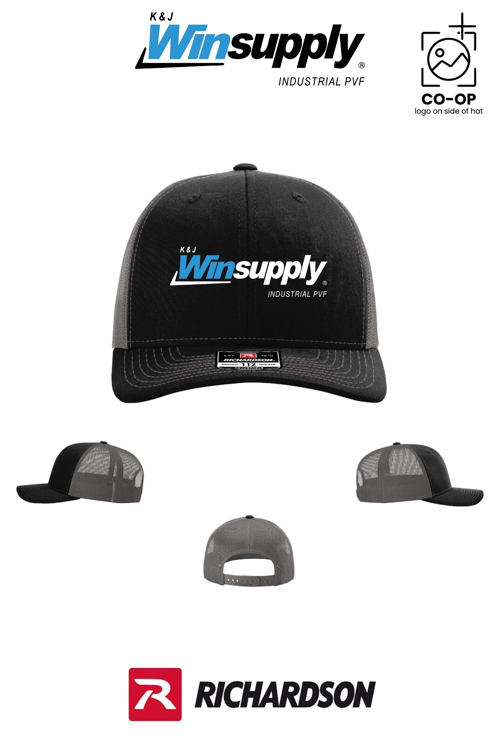 Richardson 112 Trucker Cap - K & J Winsupply, Industrial PVF