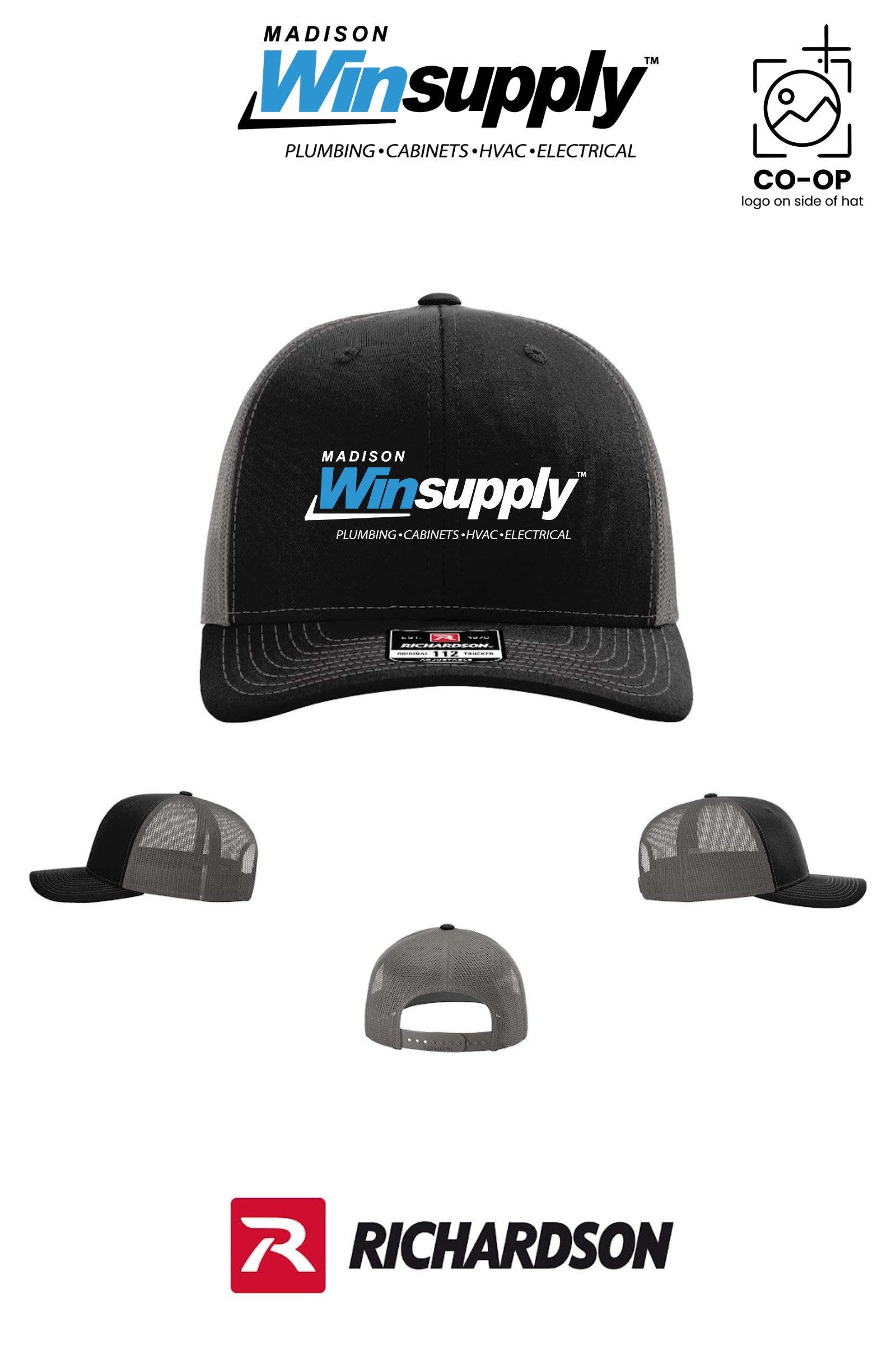 Richardson 112 Trucker Cap - Madison Winsupply
