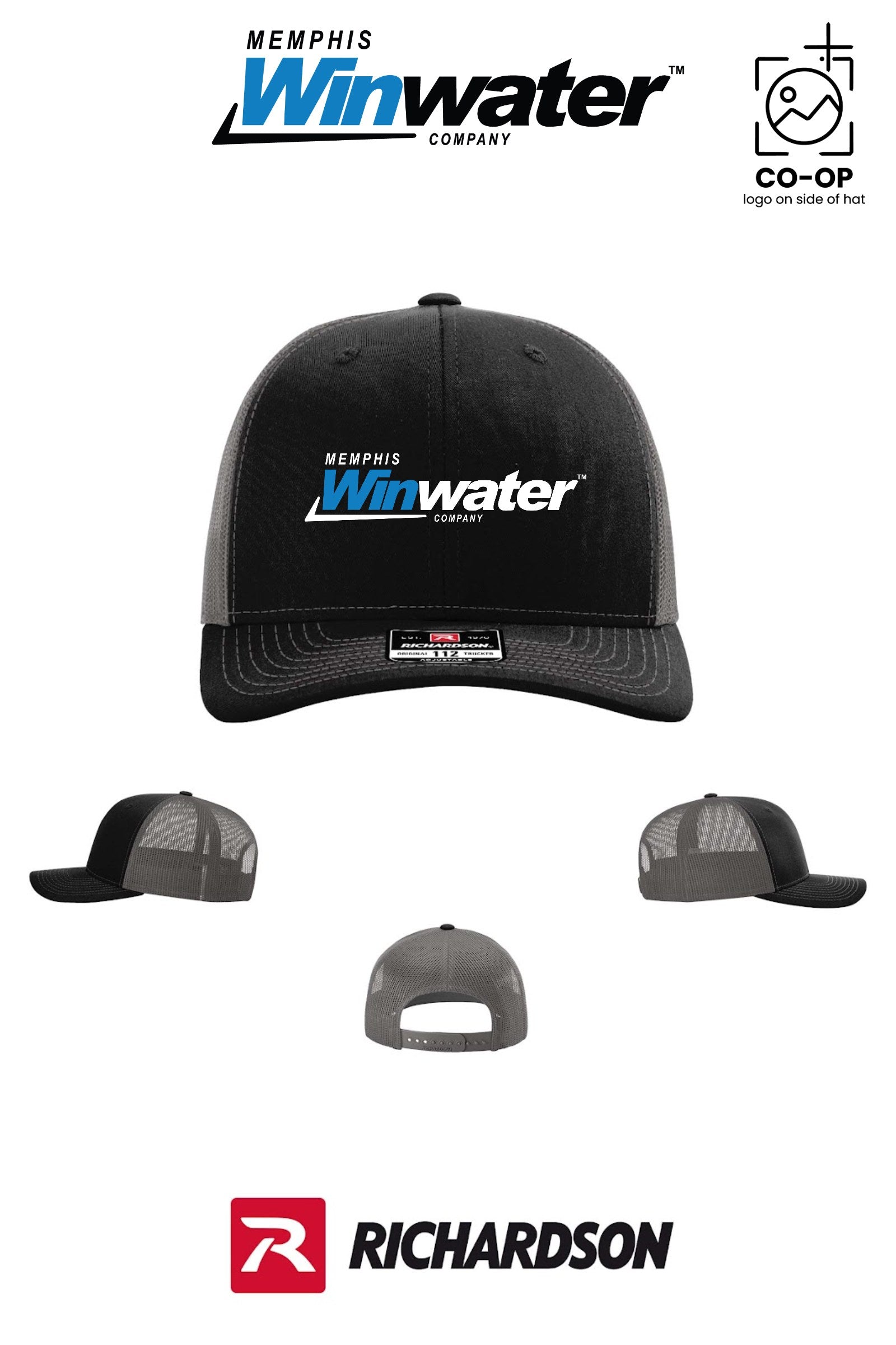 Richardson 112 Trucker Cap - Memphis Winwater