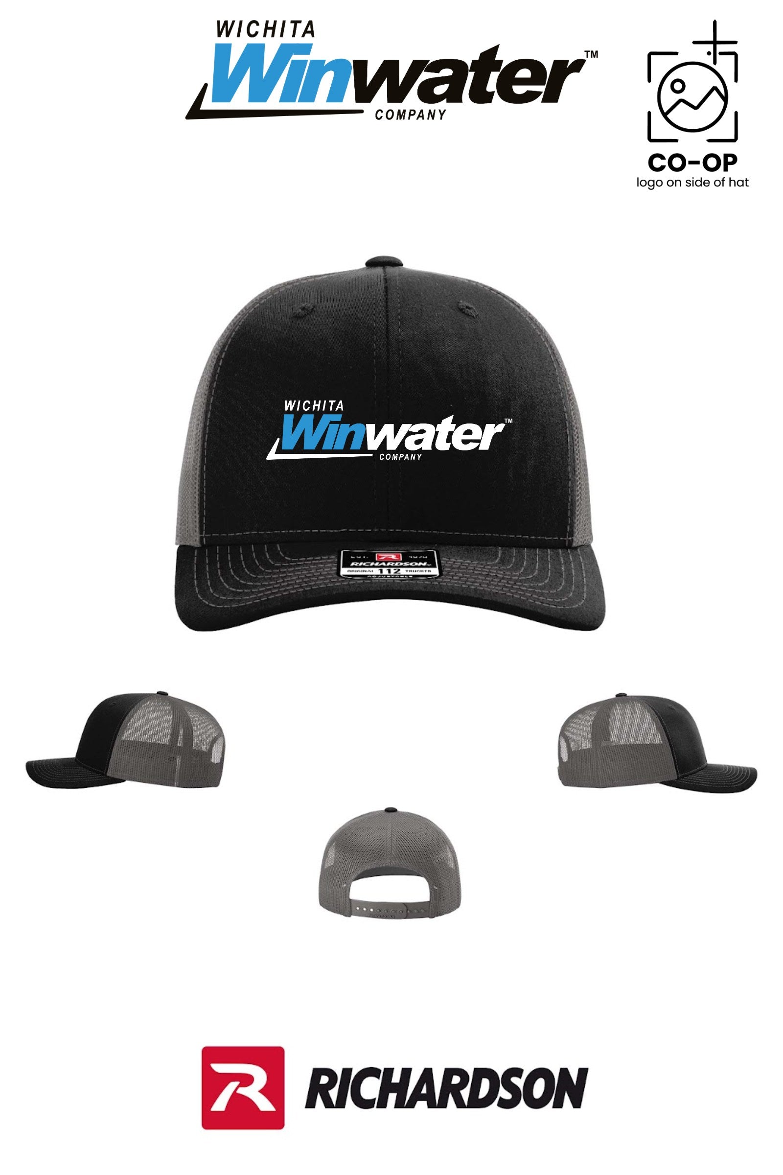 Richardson 112 Trucker Cap - Wichita Winwater
