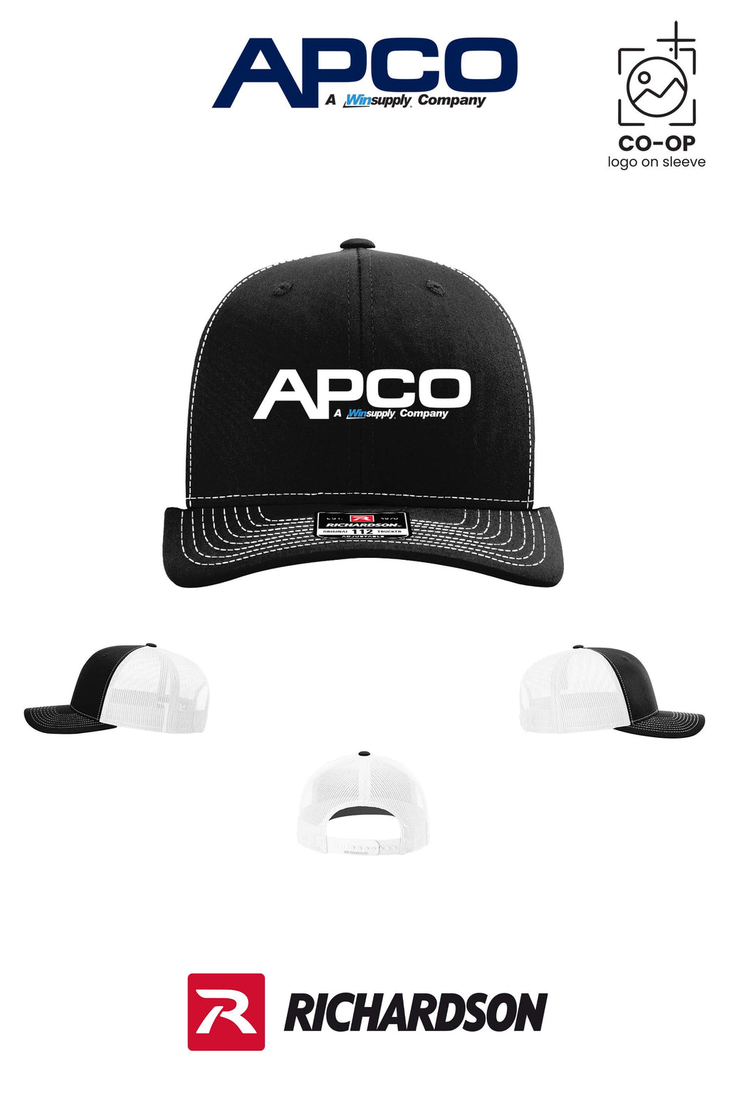 Richardson 112 Trucker Cap - APCO Supply - Indianapolis