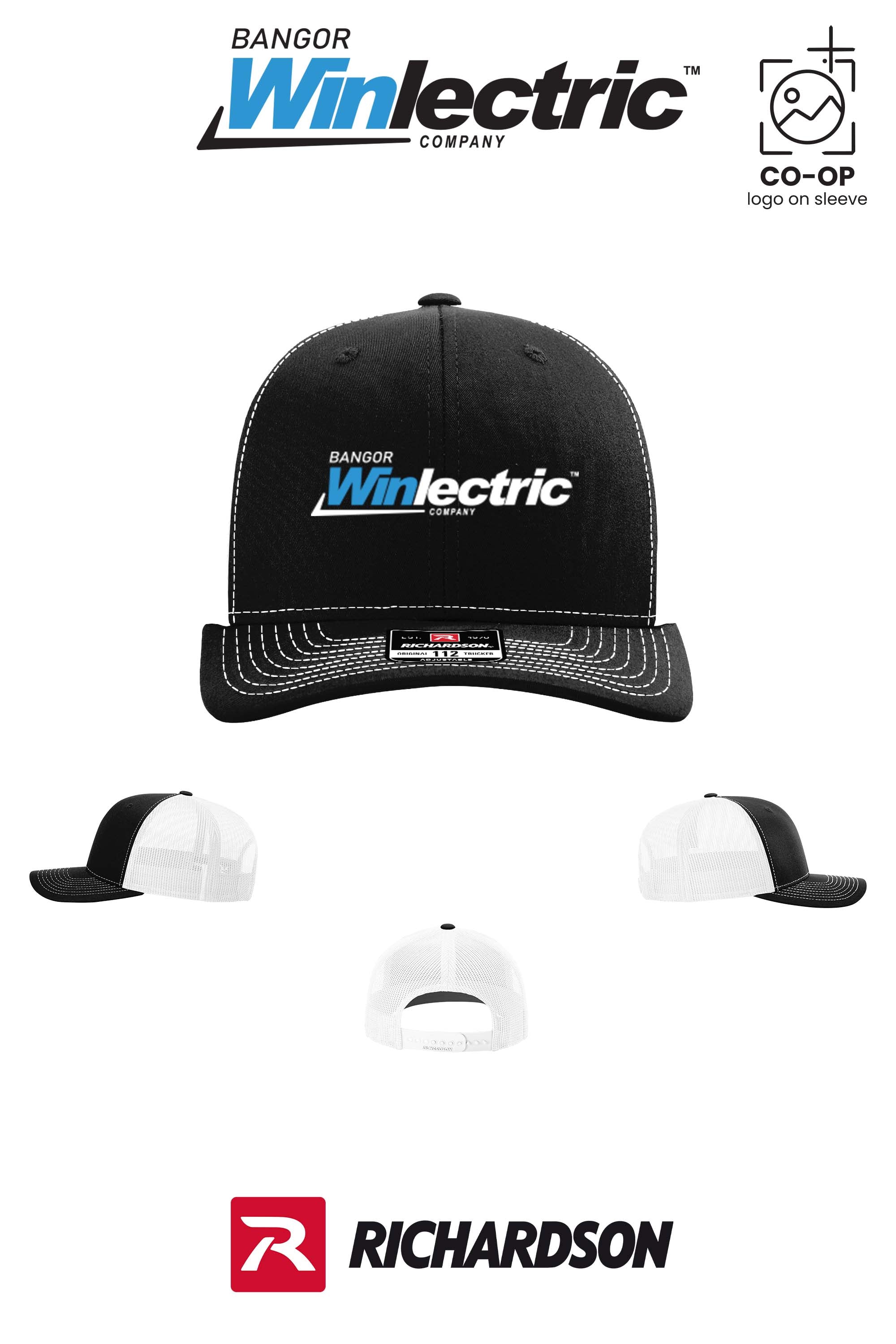 Richardson 112 Trucker Cap - Winlectric Bangor