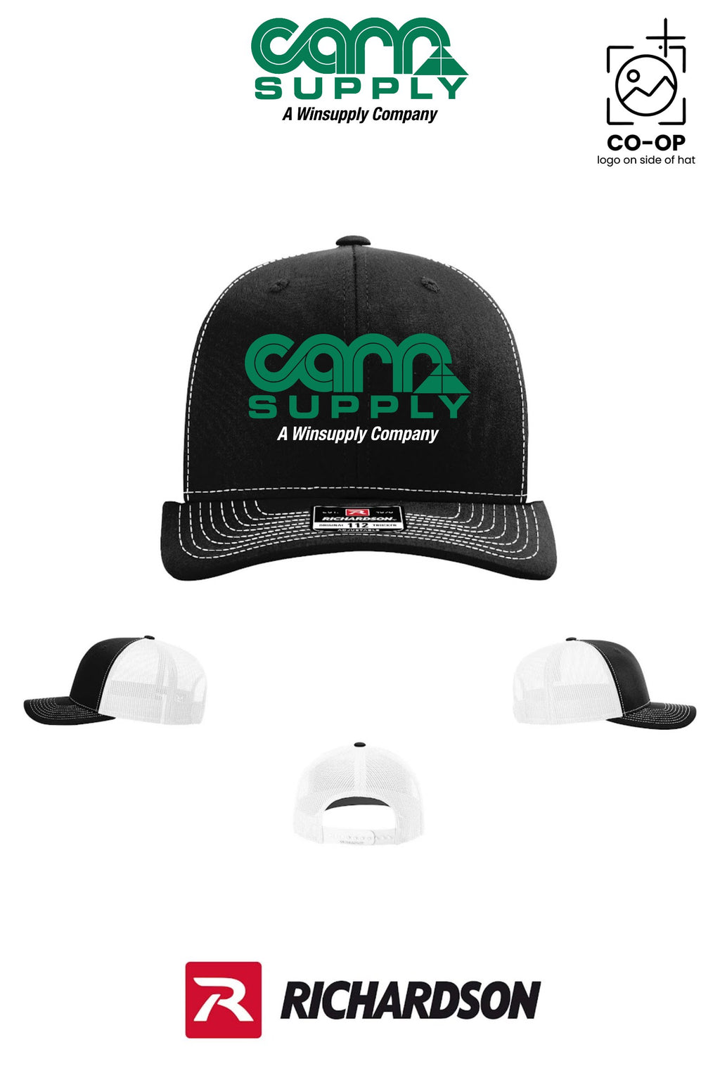 Richardson 112 Trucker Cap - Carr Supply - Xenia