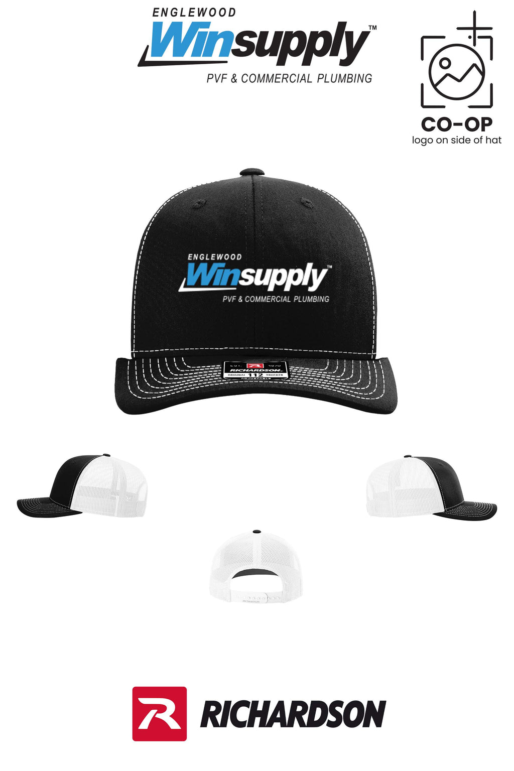 Richardson 112 Trucker Cap - Englewood Winsupply