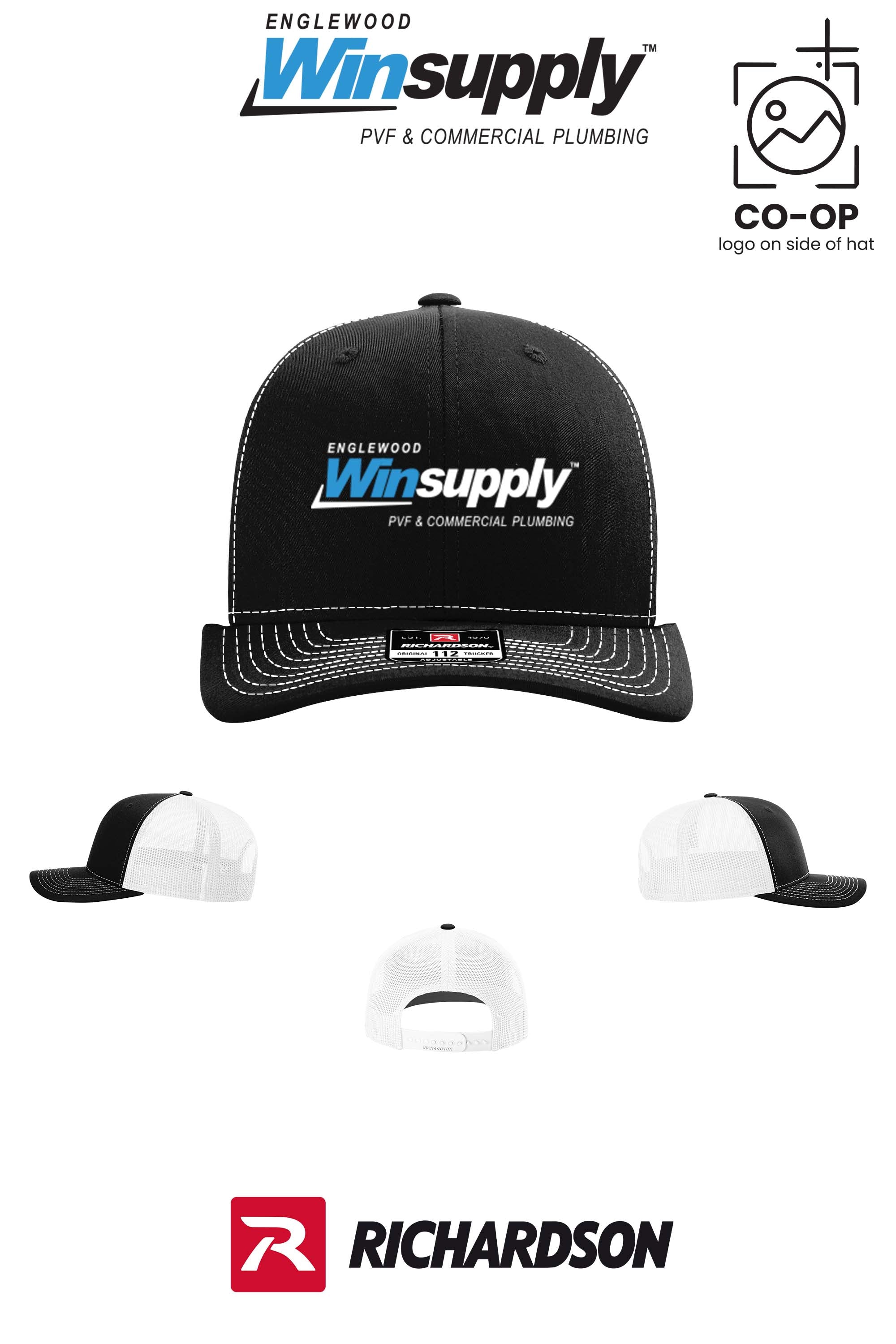 Richardson 112 Trucker Cap - Englewood Winsupply