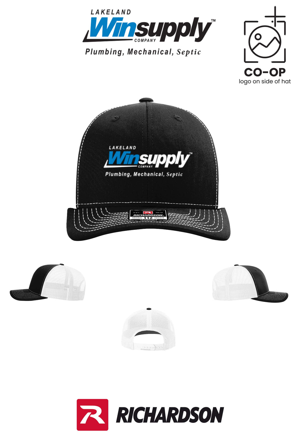 Richardson 112 Trucker Cap - Lakeland Winsupply