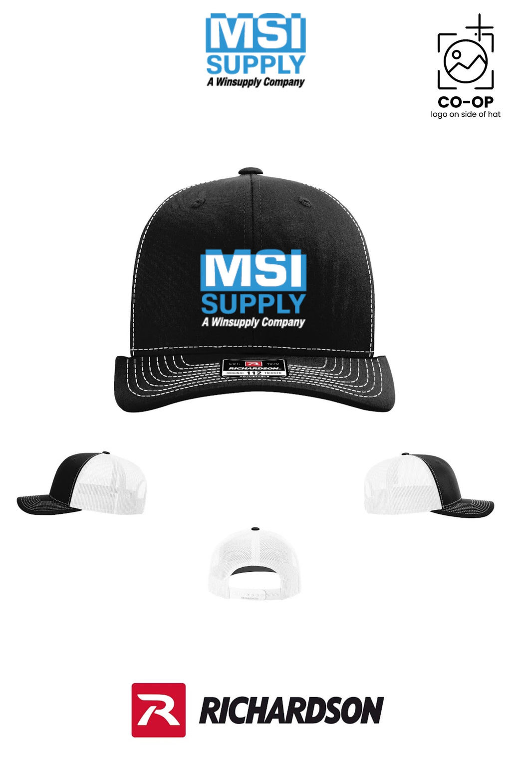 Richardson 112 Trucker Cap - MSI Supply Houston