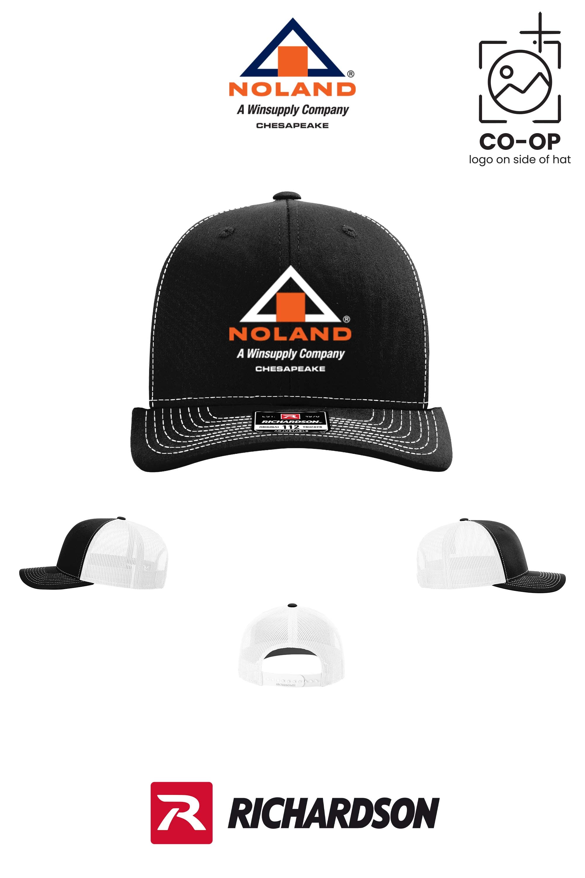 Richardson 112 Trucker Cap - Noland Company Chesapeake