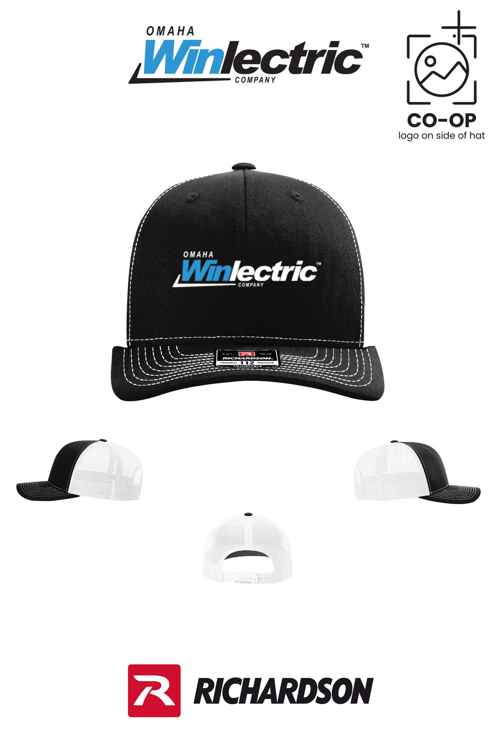 Richardson 112 Trucker Cap - Omaha Winlectric