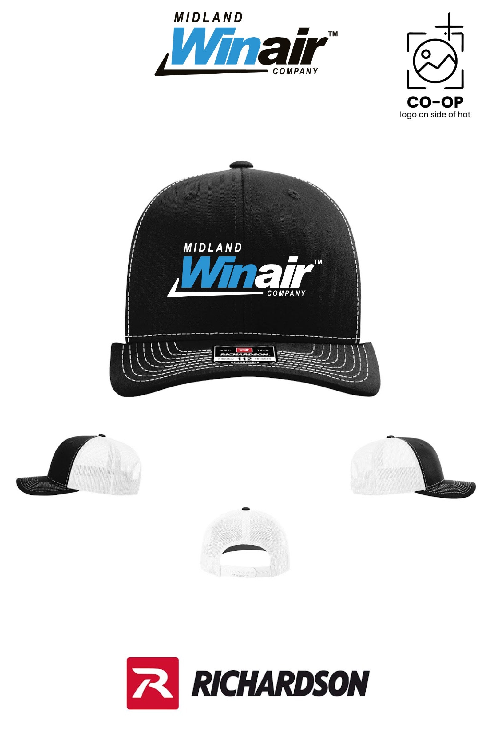 Richardson 112 Trucker Cap - Midland Winair