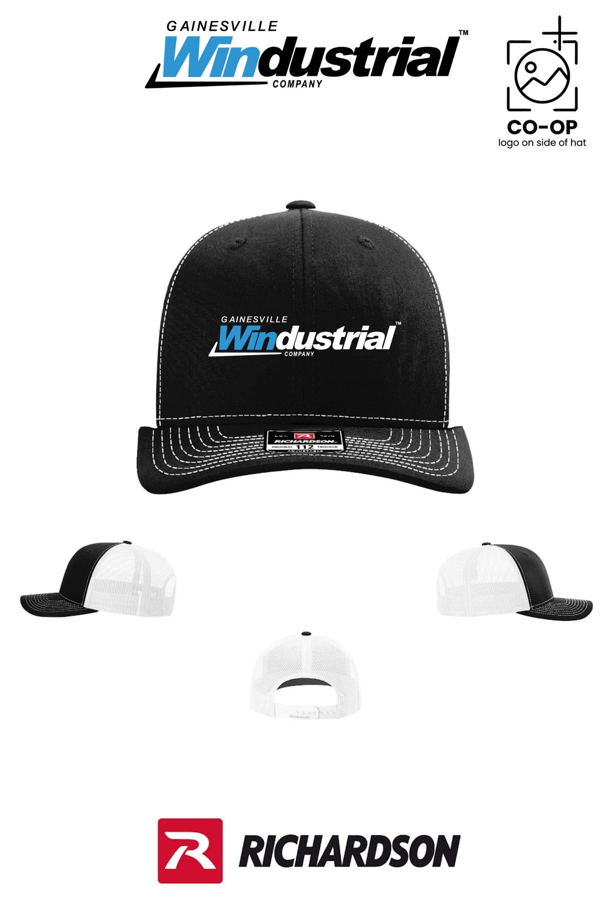 Richardson 112 Trucker Cap - Gainesville Windustrial