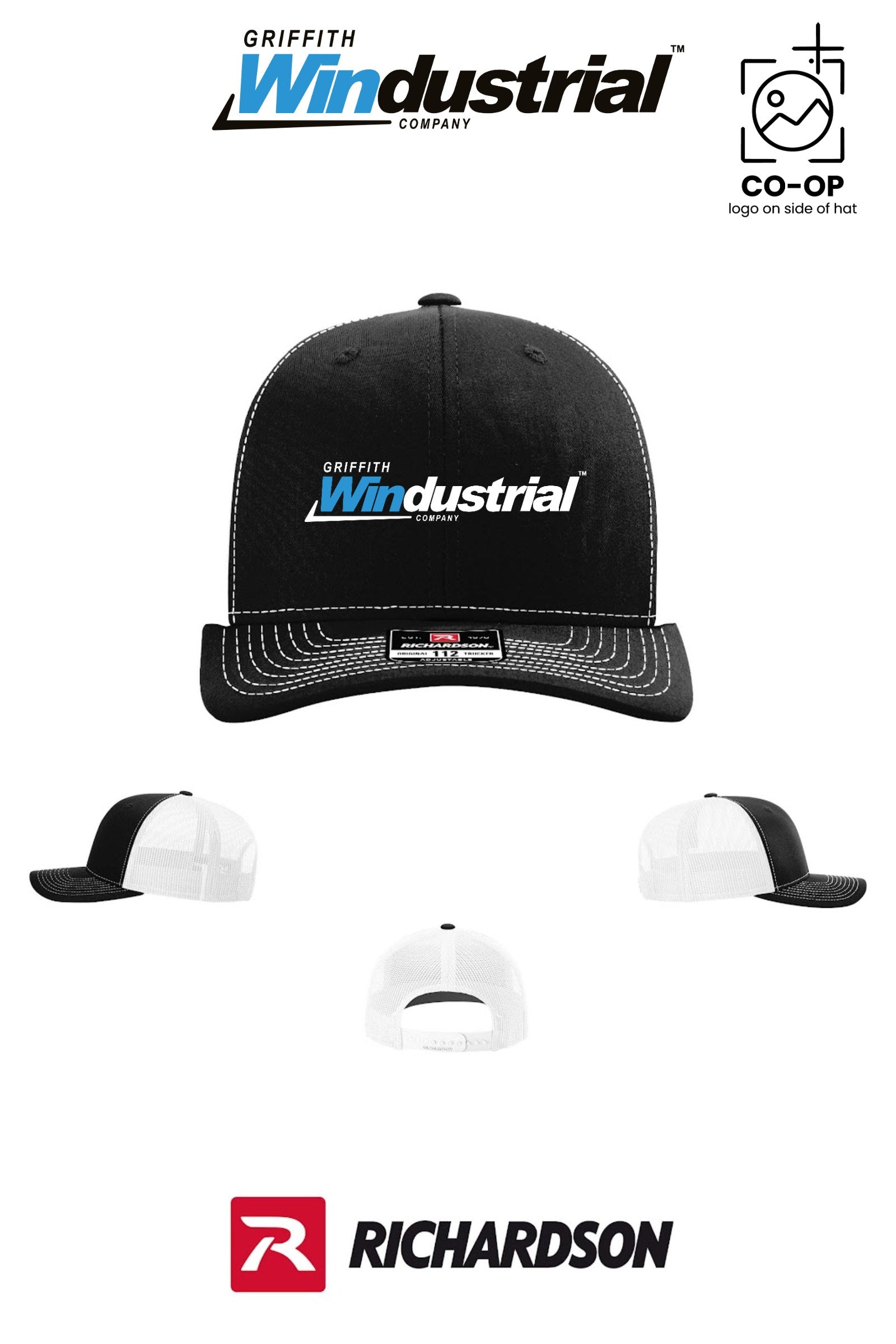 Richardson 112 Trucker Cap - Griffith Windustrial